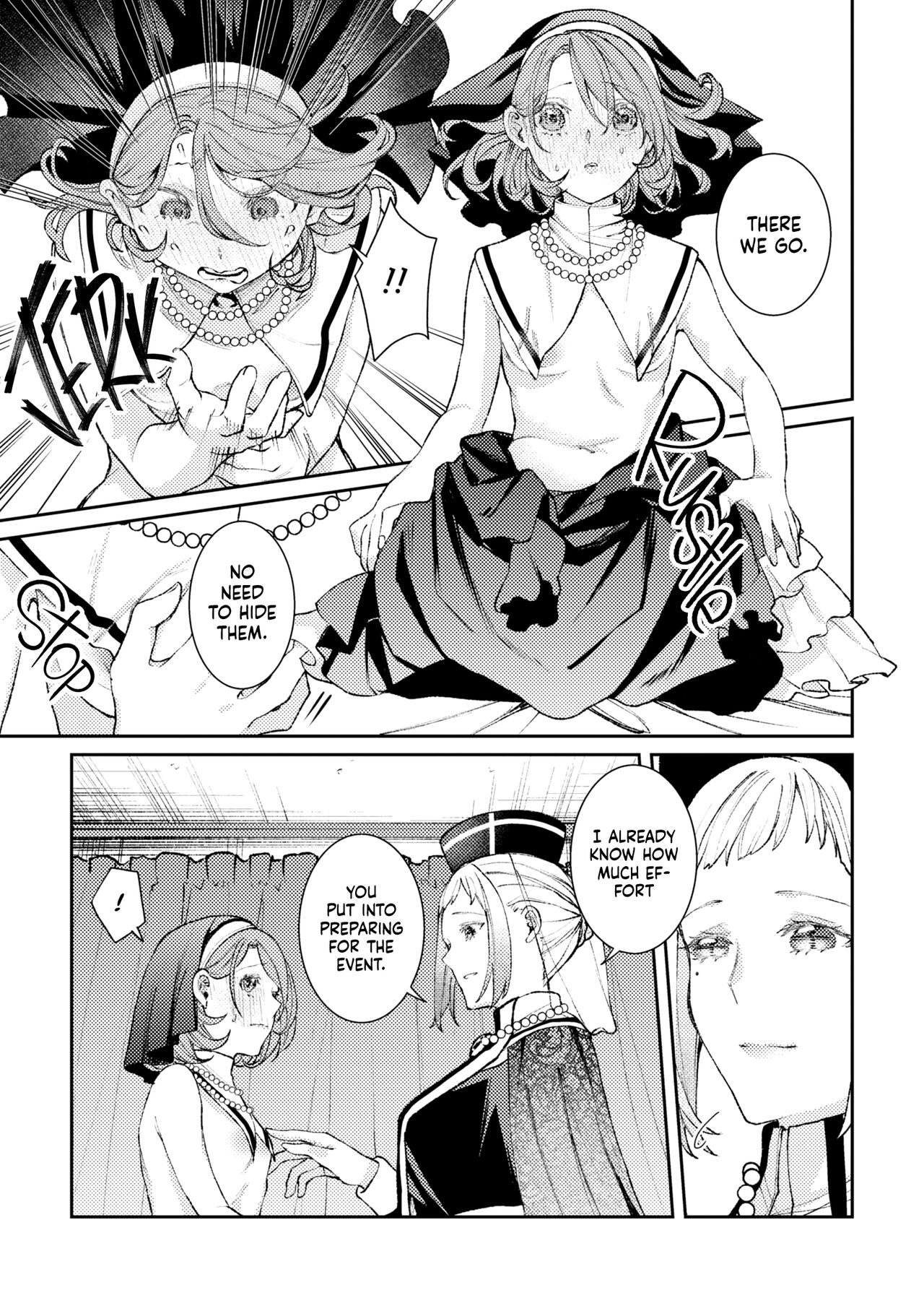 [Hino Arashi]Sister Shimai no Yoru no Koto | The Maimai Sisters' Night Affair(Cosplay Yuri Ecchi Anthology) [Noca Scans][English][Digital] Page 13