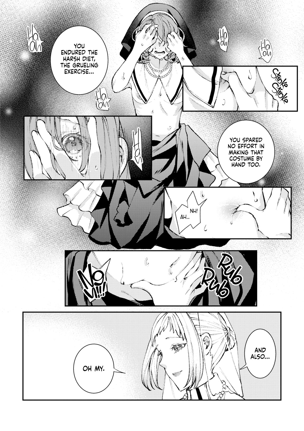 [Hino Arashi]Sister Shimai no Yoru no Koto | The Maimai Sisters' Night Affair(Cosplay Yuri Ecchi Anthology) [Noca Scans][English][Digital] Page 14