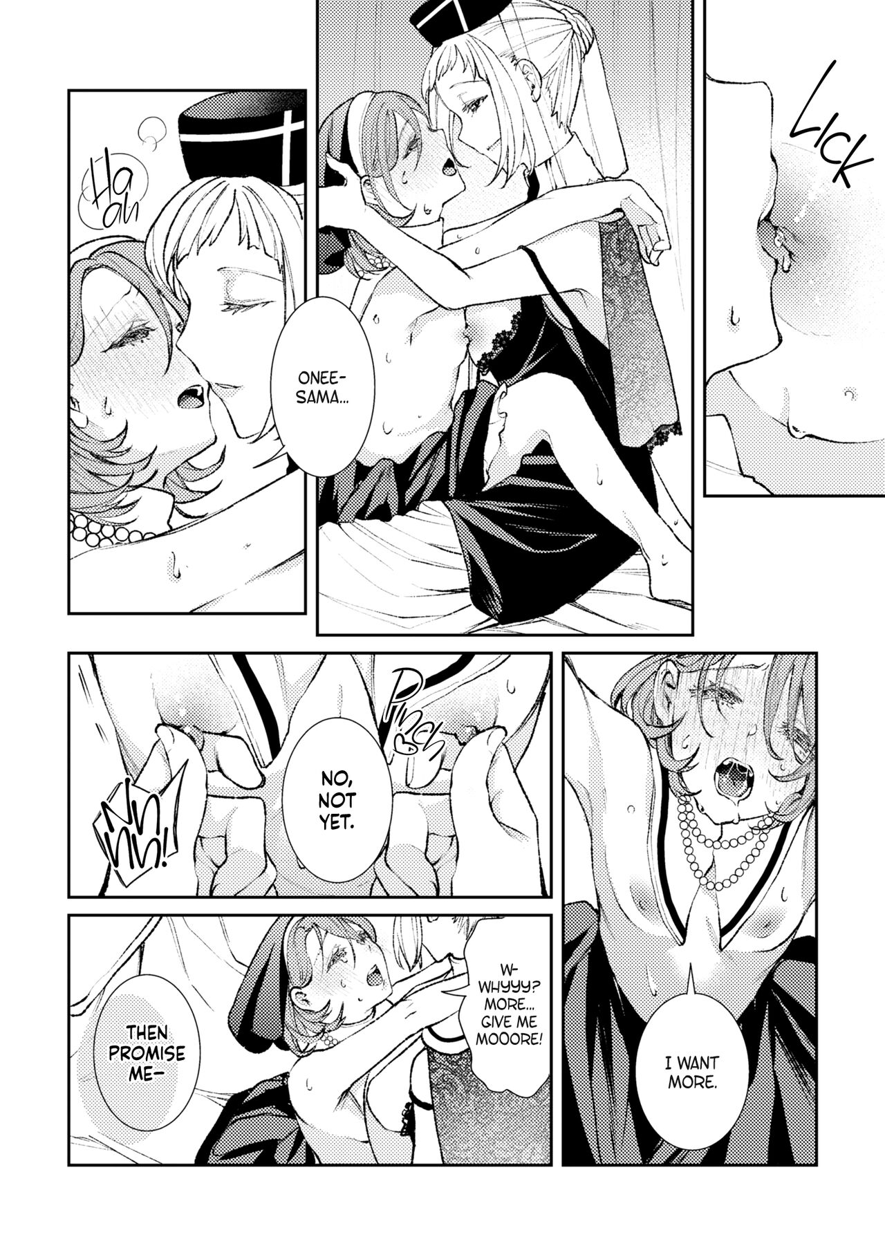 [Hino Arashi]Sister Shimai no Yoru no Koto | The Maimai Sisters' Night Affair(Cosplay Yuri Ecchi Anthology) [Noca Scans][English][Digital] Page 16