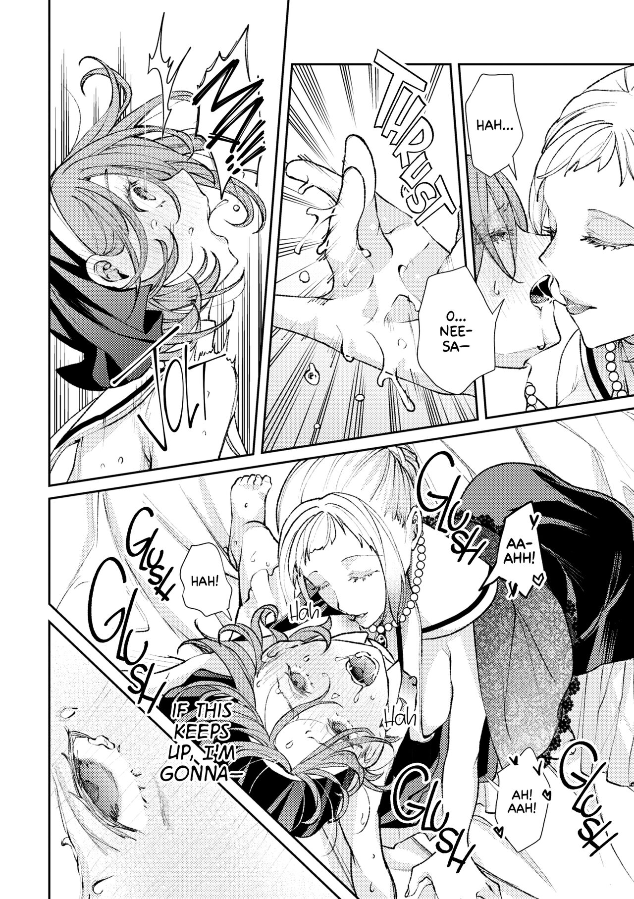 [Hino Arashi]Sister Shimai no Yoru no Koto | The Maimai Sisters' Night Affair(Cosplay Yuri Ecchi Anthology) [Noca Scans][English][Digital] Page 22