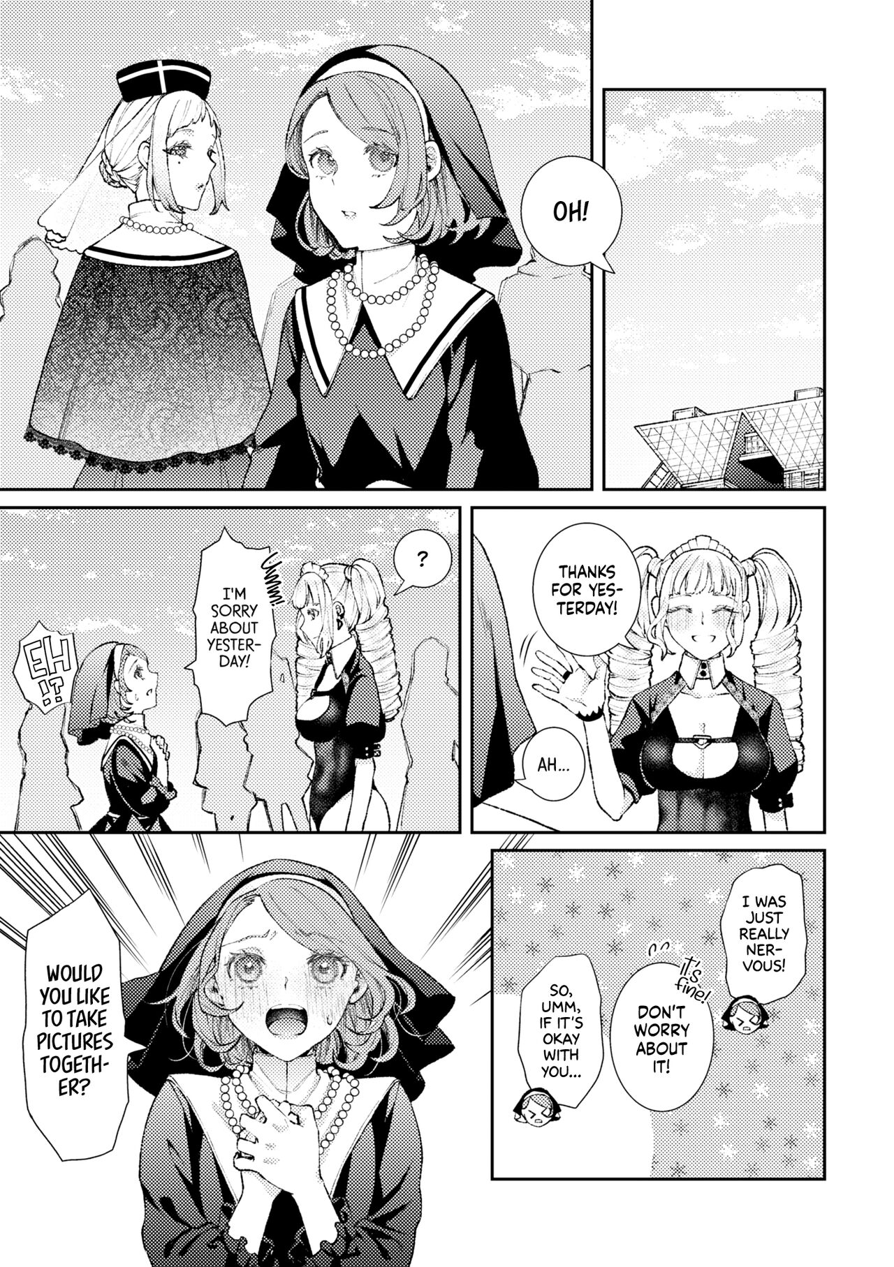 [Hino Arashi]Sister Shimai no Yoru no Koto | The Maimai Sisters' Night Affair(Cosplay Yuri Ecchi Anthology) [Noca Scans][English][Digital] Page 25