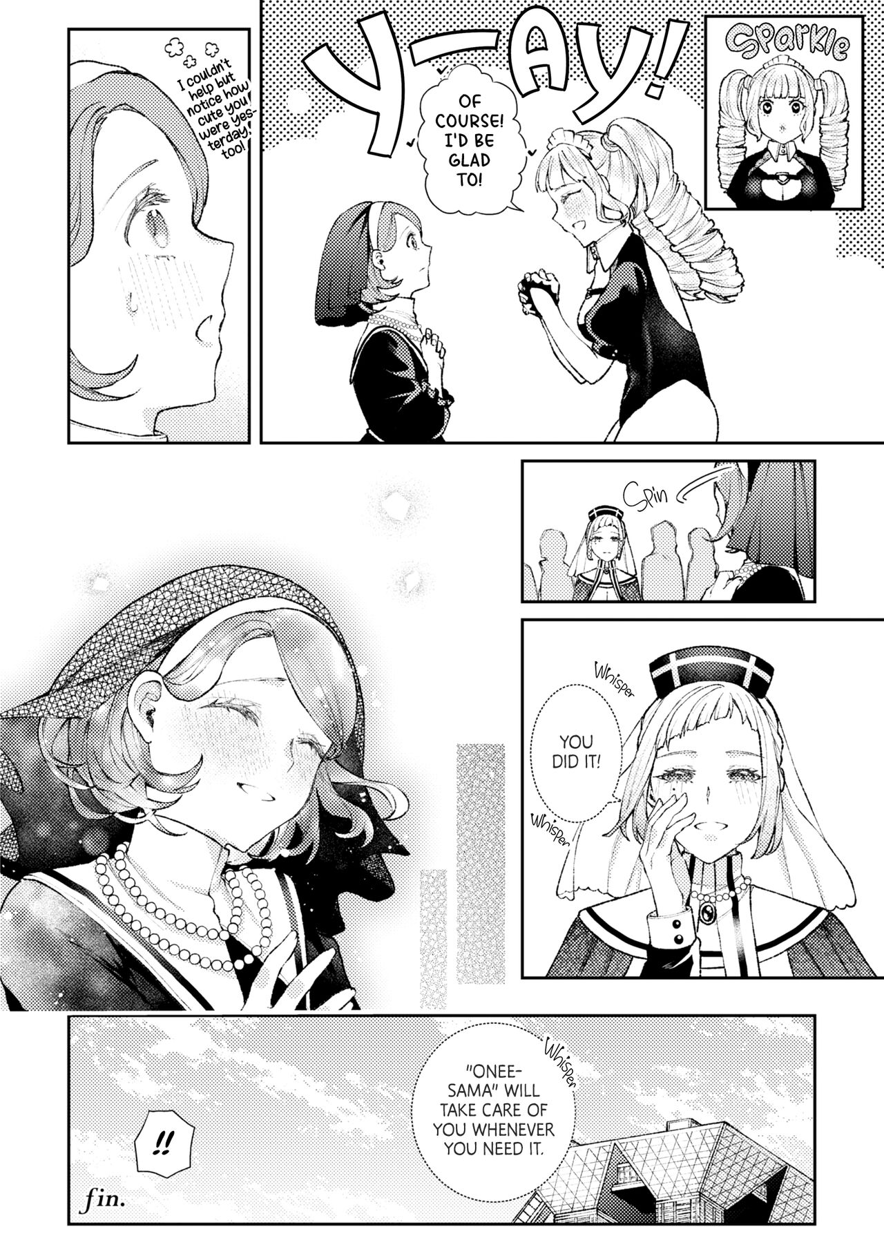 [Hino Arashi]Sister Shimai no Yoru no Koto | The Maimai Sisters' Night Affair(Cosplay Yuri Ecchi Anthology) [Noca Scans][English][Digital] Page 26