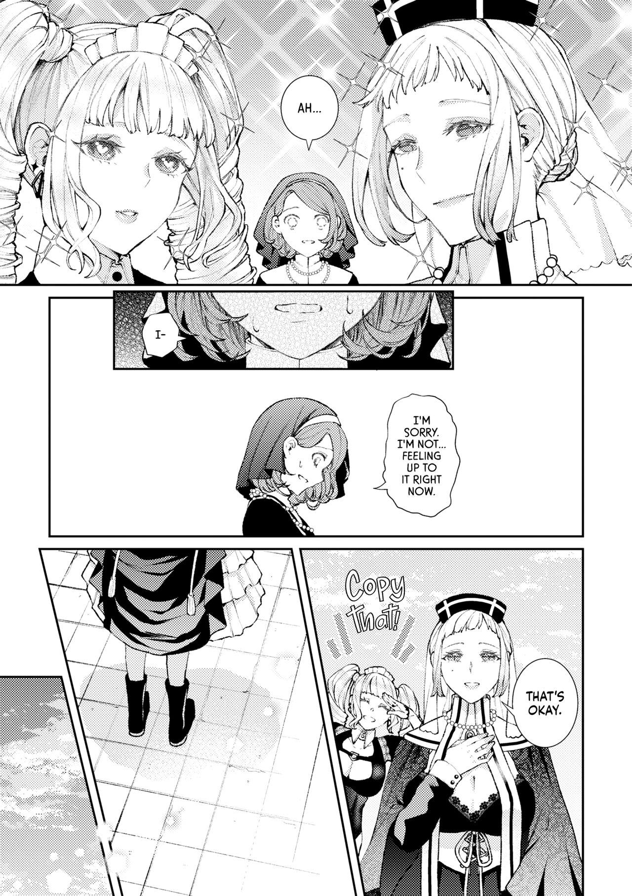[Hino Arashi]Sister Shimai no Yoru no Koto | The Maimai Sisters' Night Affair(Cosplay Yuri Ecchi Anthology) [Noca Scans][English][Digital] Page 5