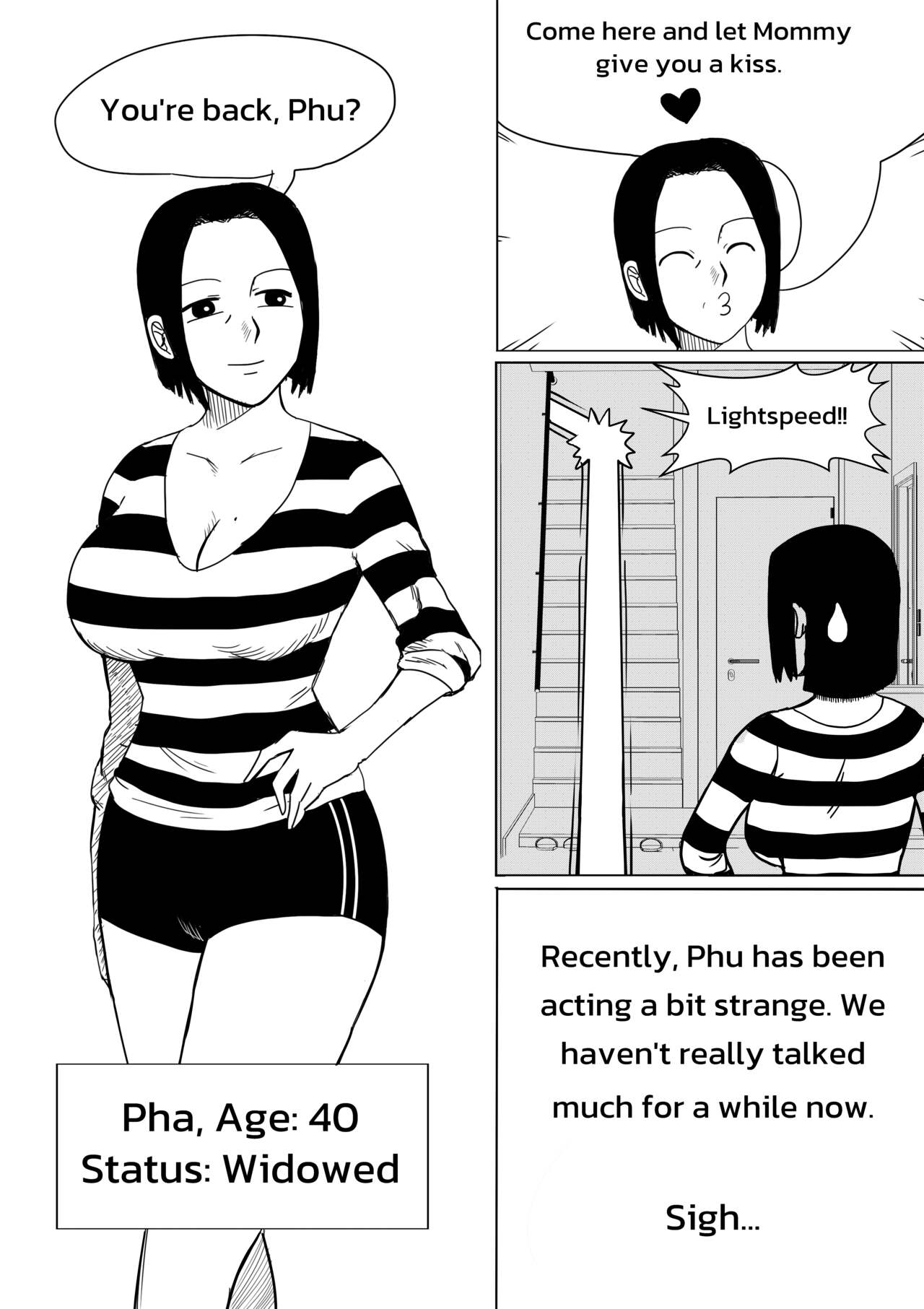 [ALAMAMA]I'm in love with my mother - Prologue[English Version] Page 4
