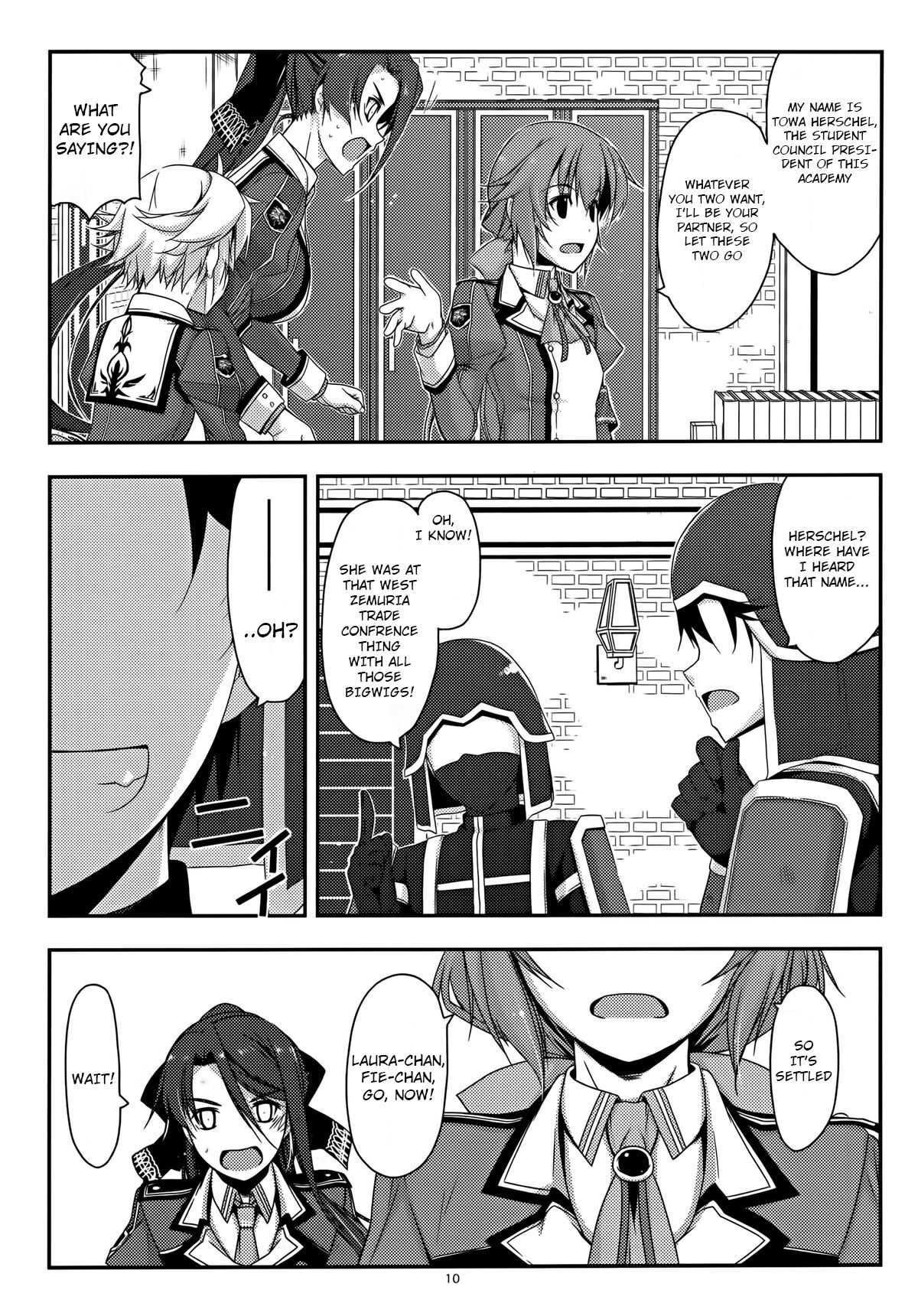 (C88) [Angyadow (Shikei)]Towa Ijiri(The Legend of Heroes: Sen no Kiseki)  [English] Page 10
