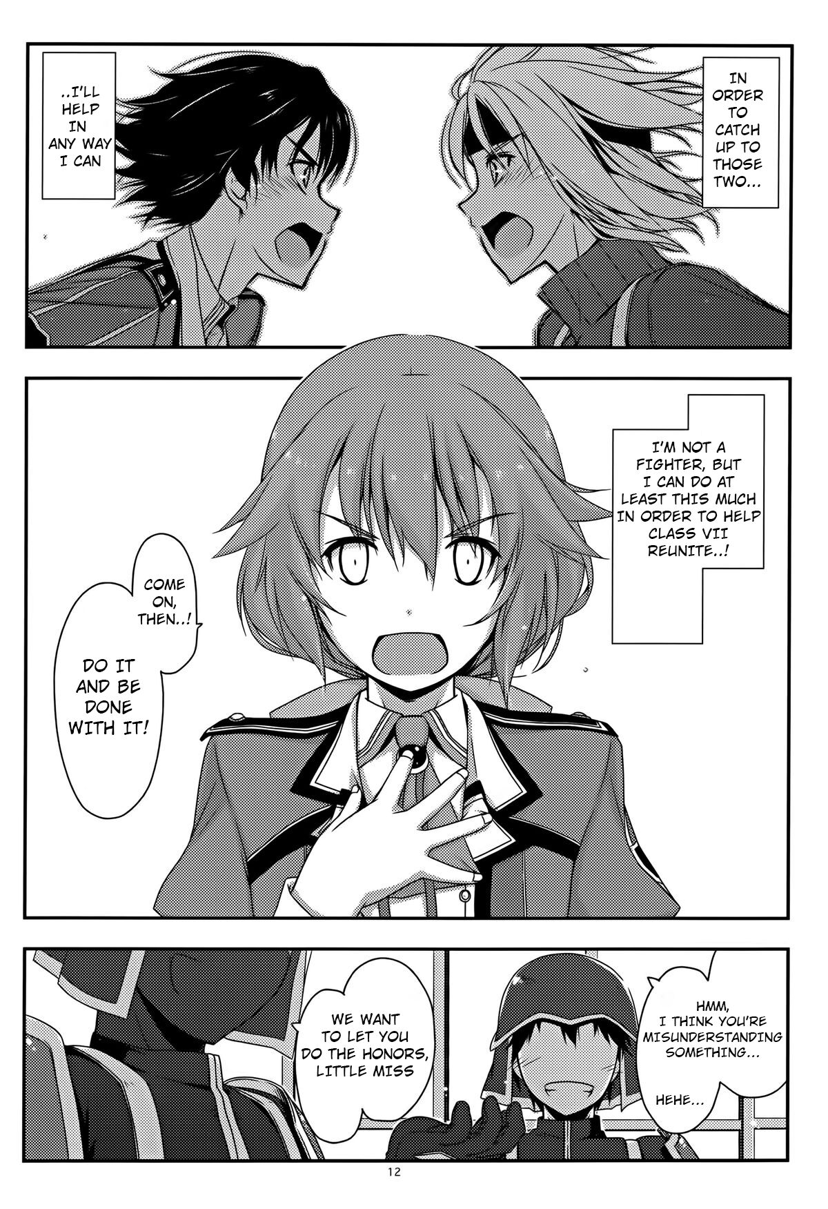 (C88) [Angyadow (Shikei)]Towa Ijiri(The Legend of Heroes: Sen no Kiseki)  [English] Page 12