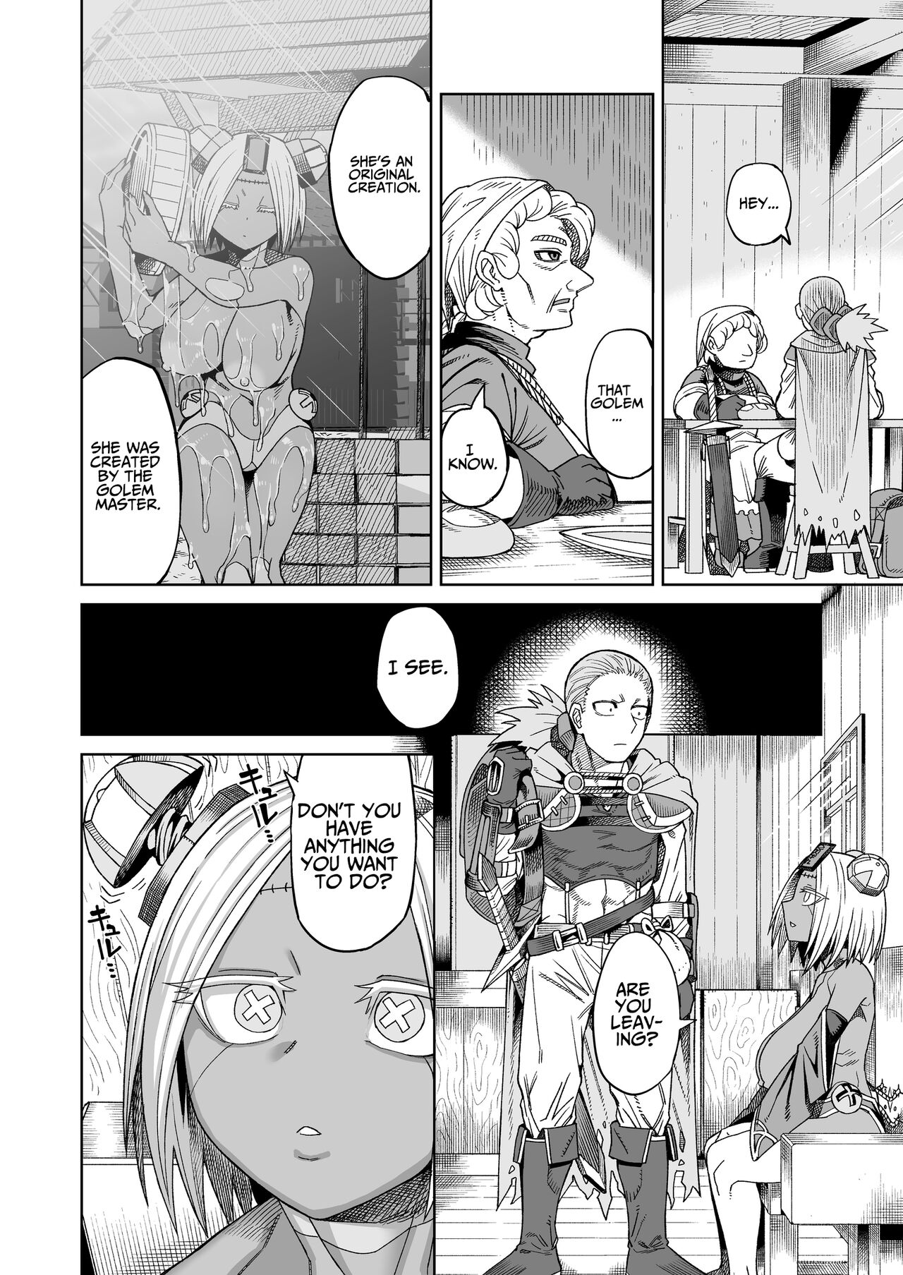 [Sakeitiba (Samon Shiu)]Ippaku Futsuka Onaho Tsuki 500G | 500G For Two Days, One Night With Onahole Golem[English] [Solid Rose] Page 27