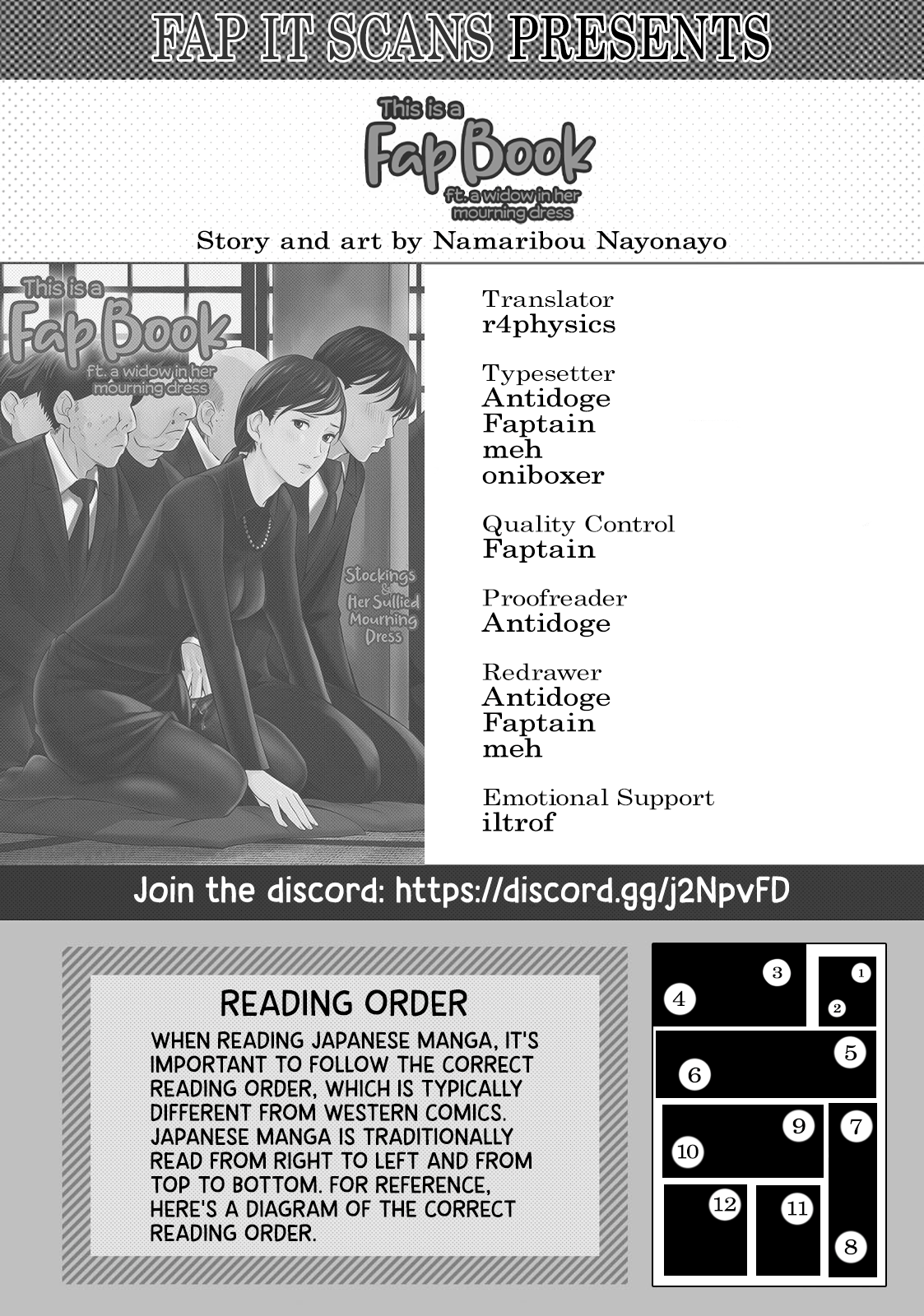 [Gomikasu Tarou]Mofuku Miboujin no Erohon desu | This is a Fap Book ft. a widow in her mourning dress[English] [Fap It Scans] Page 45