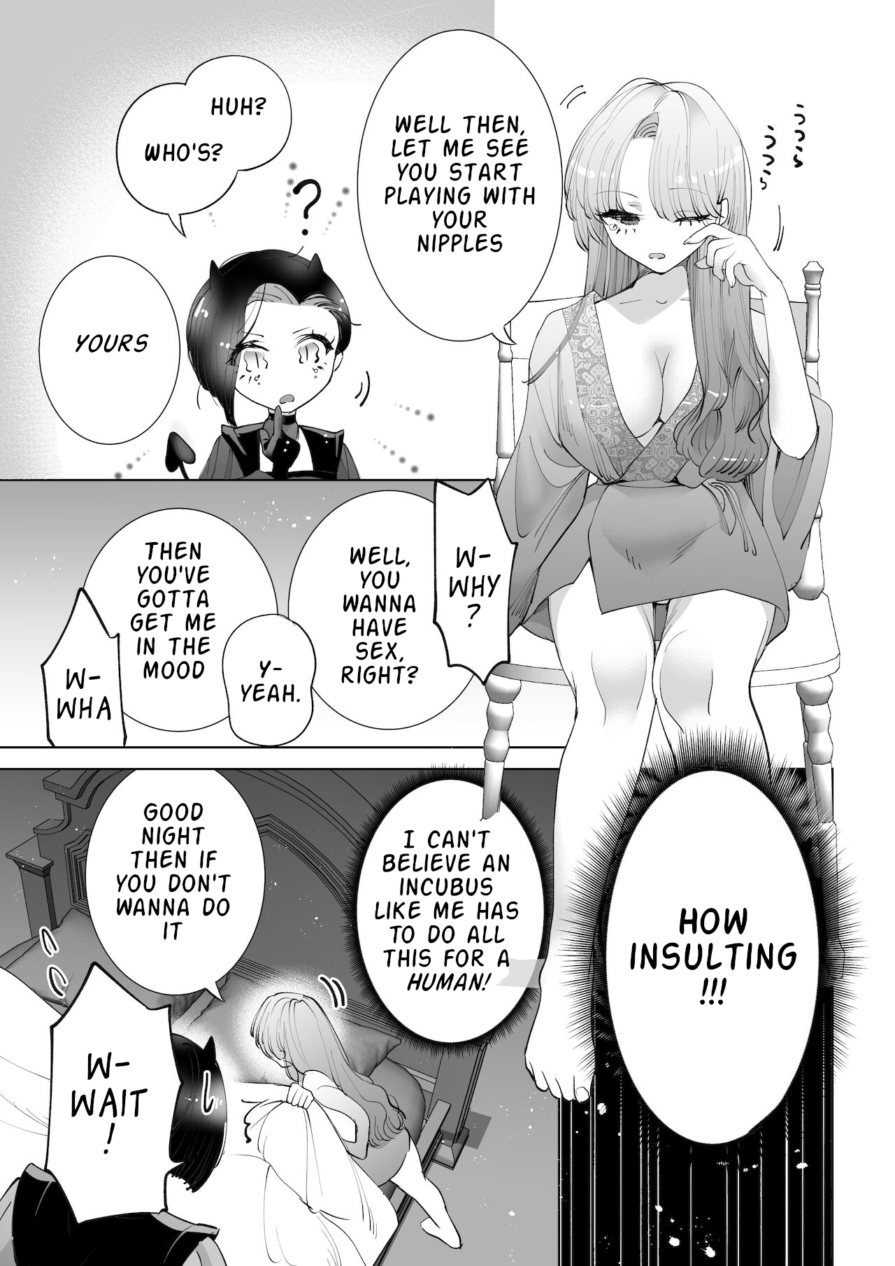 [Teriyaki Sasami Donburi (Teriyaki Sasami)]Yaritai Incubus to Nemutai Onnanoko[English] Page 6