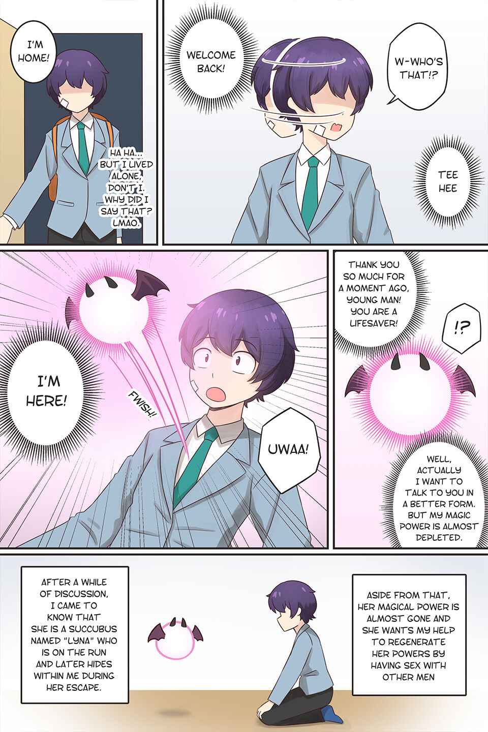 [RudySaki]My Life as a Succubus Ch.1 Page 5