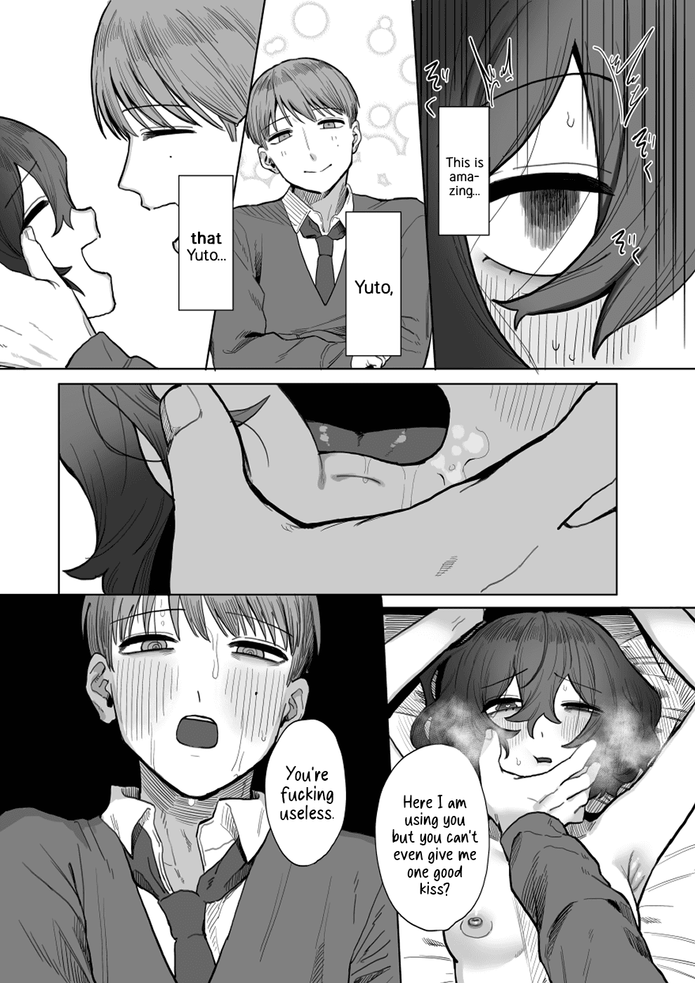 [Oyogi (Kanashiro no Hako)]Yasashii Kimi ni Ijiwaru Saretai | Gentle You, Bully Me[English] [A Cool Person] Page 14
