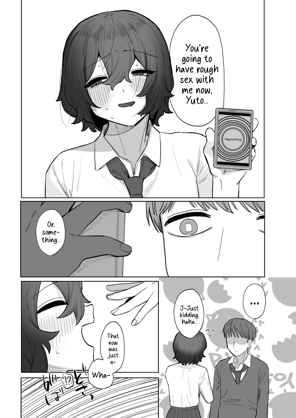[Oyogi (Kanashiro no Hako)]Yasashii Kimi ni Ijiwaru Saretai | Gentle You, Bully Me[English] [A Cool Person] Page 8