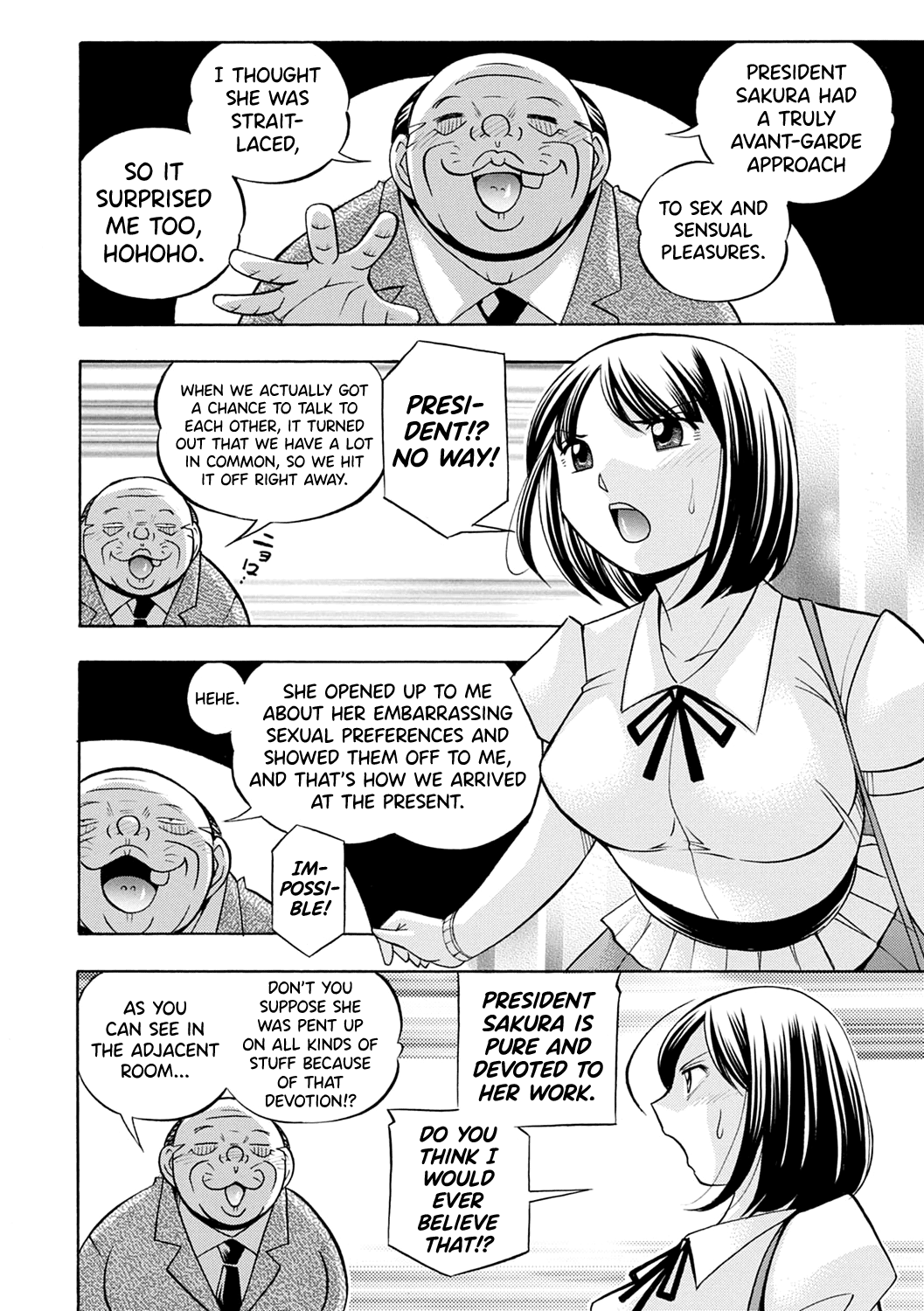 [Chuuka Naruto]Bijin Shachou Yuki ~Mitsuyaku no Nikusettai~[English] [biribiri] [Digital] Page 107