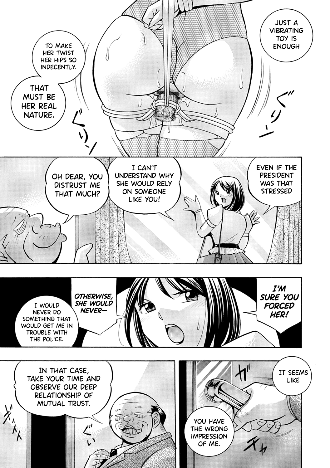 [Chuuka Naruto]Bijin Shachou Yuki ~Mitsuyaku no Nikusettai~[English] [biribiri] [Digital] Page 108