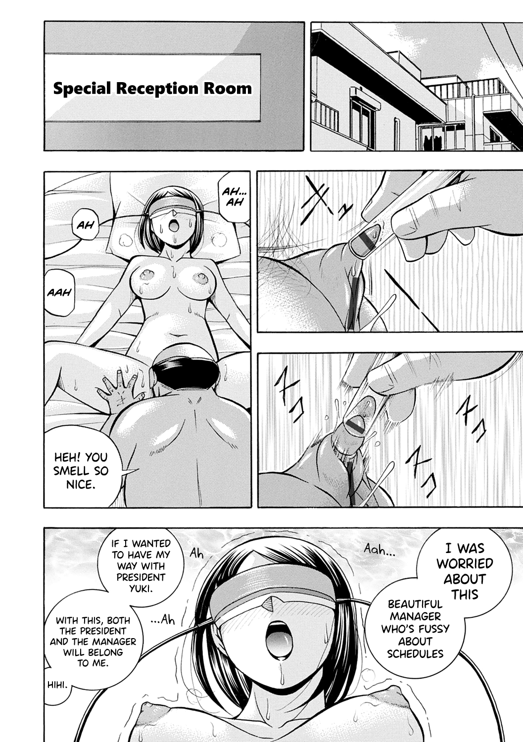 [Chuuka Naruto]Bijin Shachou Yuki ~Mitsuyaku no Nikusettai~[English] [biribiri] [Digital] Page 127
