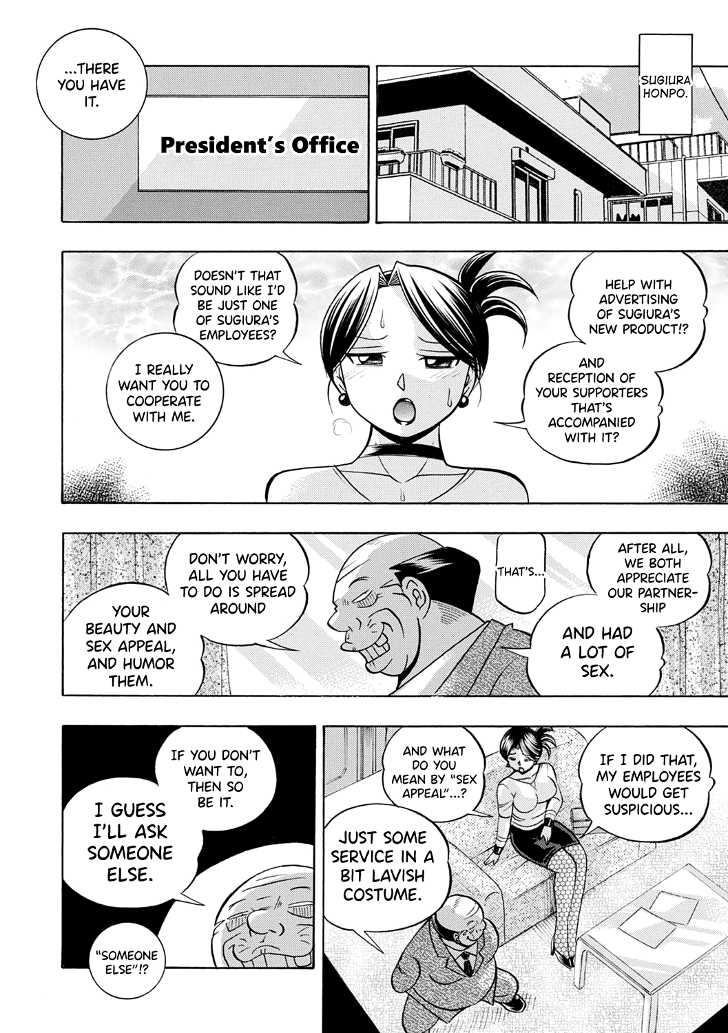 [Chuuka Naruto]Bijin Shachou Yuki ~Mitsuyaku no Nikusettai~[English] [biribiri] [Digital] Page 141