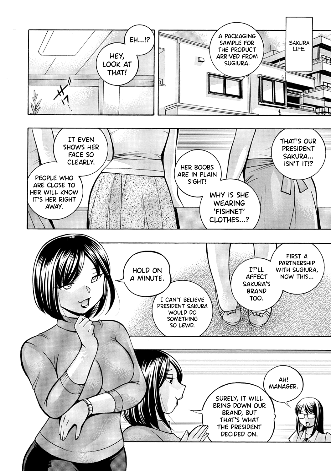 [Chuuka Naruto]Bijin Shachou Yuki ~Mitsuyaku no Nikusettai~[English] [biribiri] [Digital] Page 173