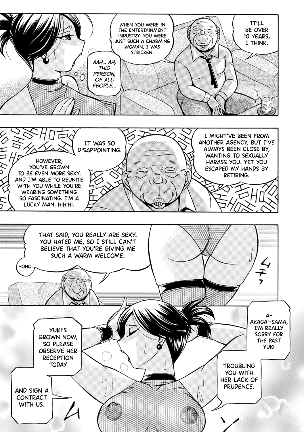 [Chuuka Naruto]Bijin Shachou Yuki ~Mitsuyaku no Nikusettai~[English] [biribiri] [Digital] Page 176