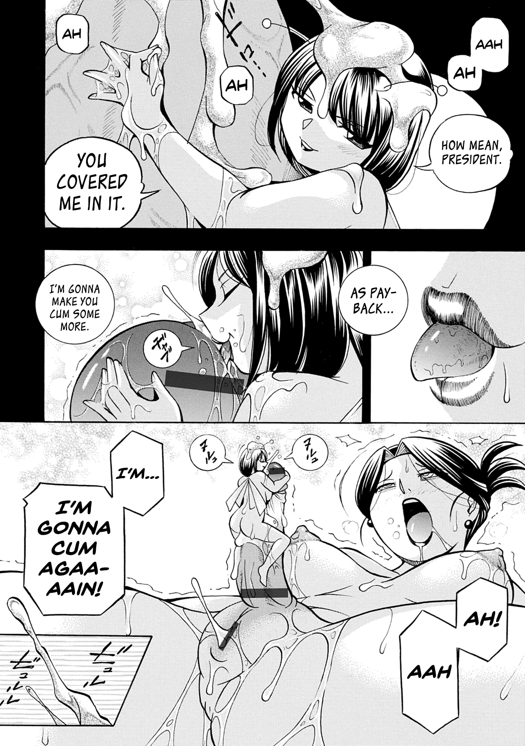 [Chuuka Naruto]Bijin Shachou Yuki ~Mitsuyaku no Nikusettai~[English] [biribiri] [Digital] Page 45