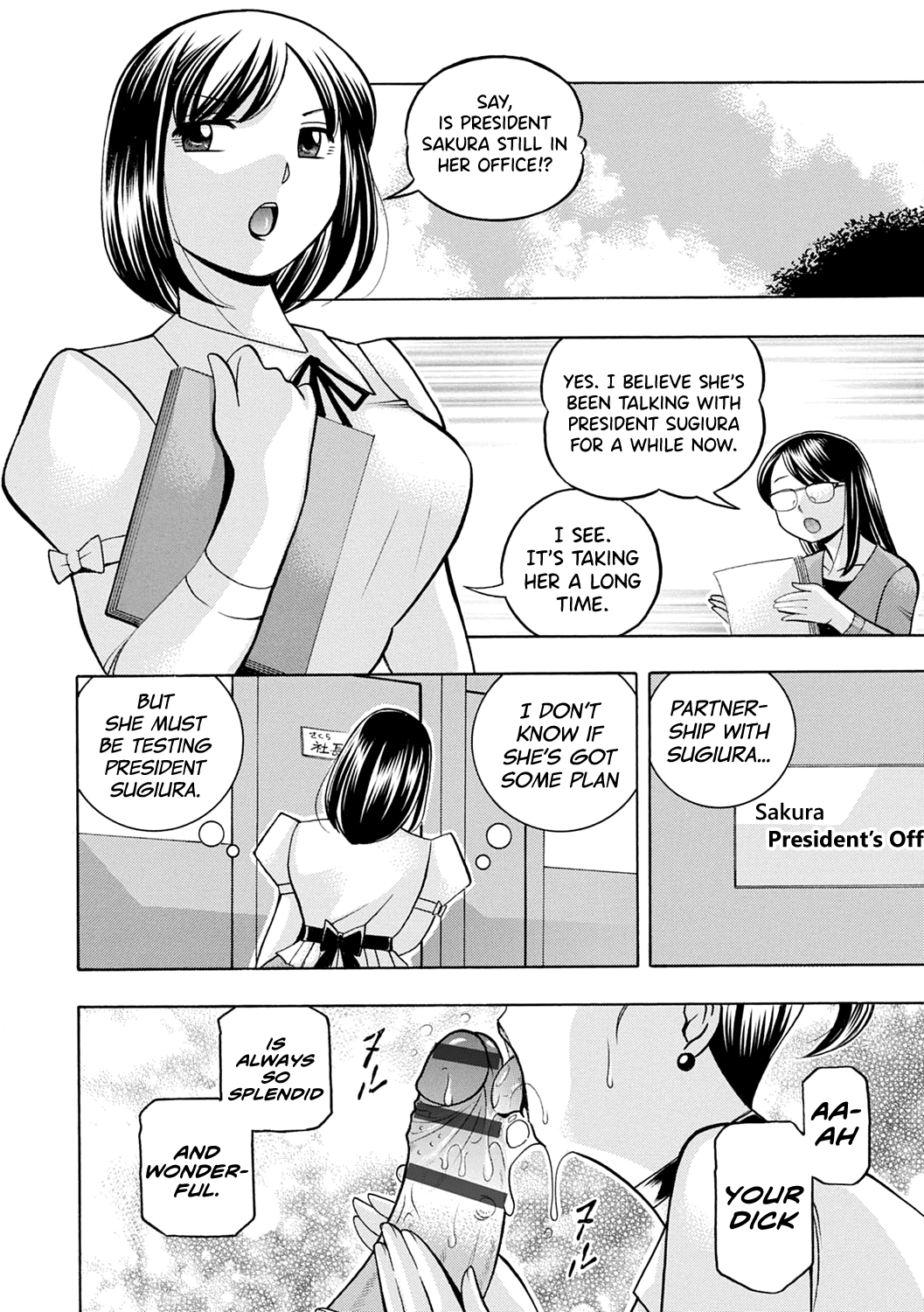 [Chuuka Naruto]Bijin Shachou Yuki ~Mitsuyaku no Nikusettai~[English] [biribiri] [Digital] Page 93