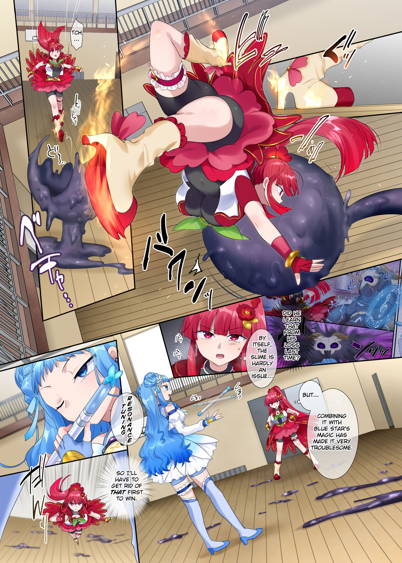 [Hairu Nukemichi (Arubento, Hiiragi Popura)]Mugen Seiki EX-Phantom season 2 ~Kokoro o Otosareru Hiiro no Mahou Shoujo~[English] [TheFrogManScans] Page 32