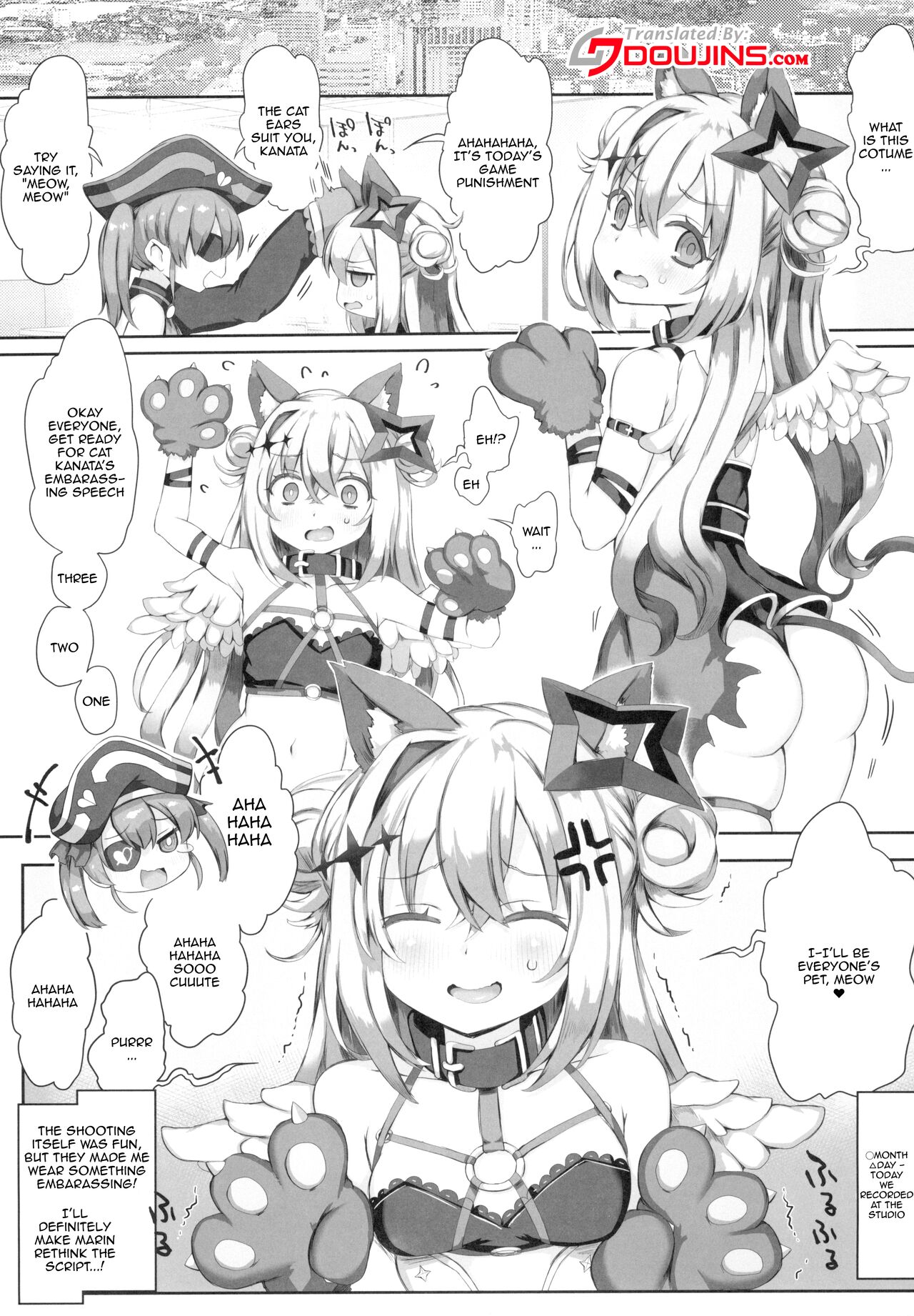 (C102) [Roubai-tei (atahuta)]FALLEN HEAVEN(Amane Kanata) [English] {Doujins.com} Page 2