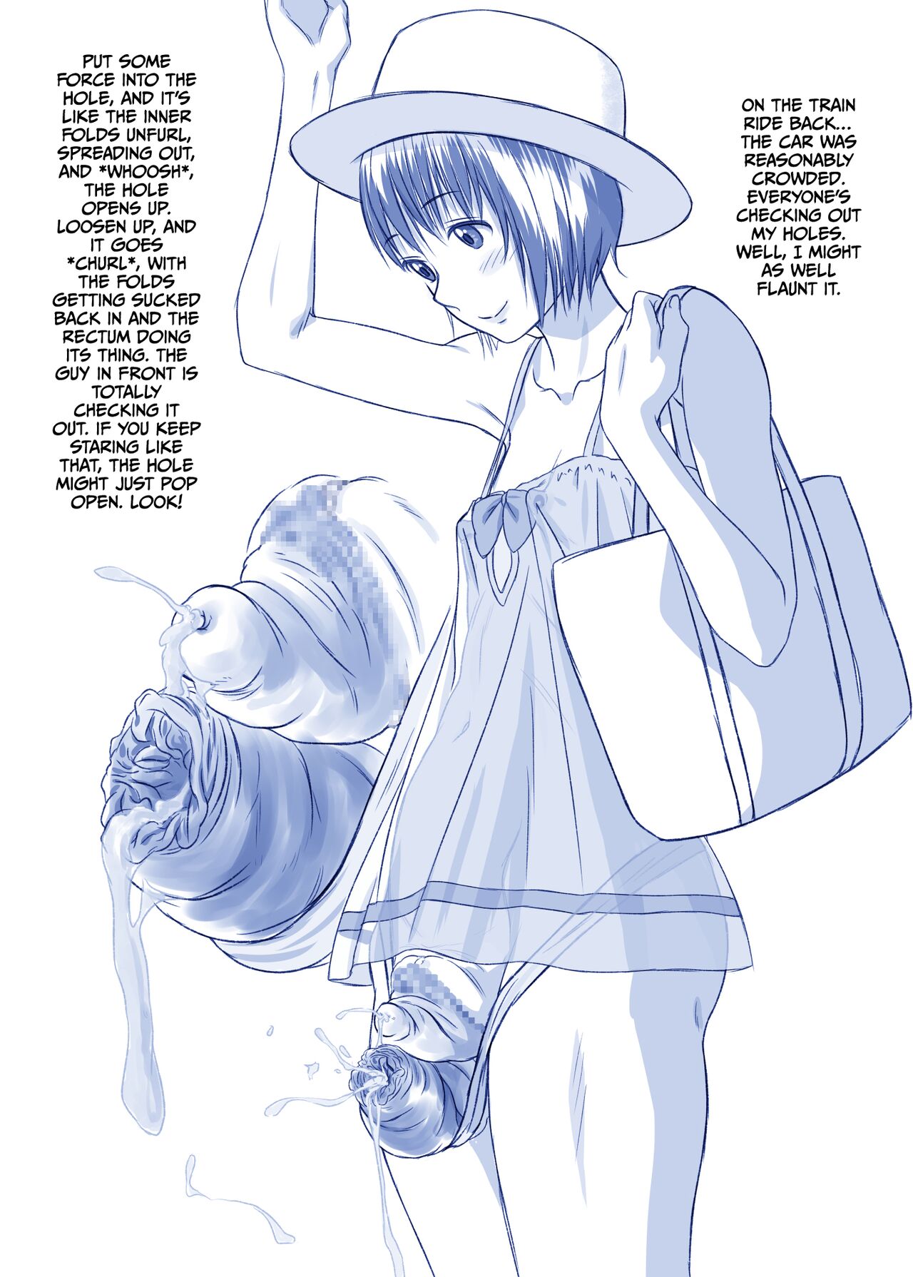 [Tsuruya (Tsuru)]Issho ni Kaisuiyoku ni Itta Ko wa Chou Daitan na Mizugi Sugata de Onnanoko no Nakami ga Marumie Joutai desu[English] [CulturedCommissions] [Digital] Page 45