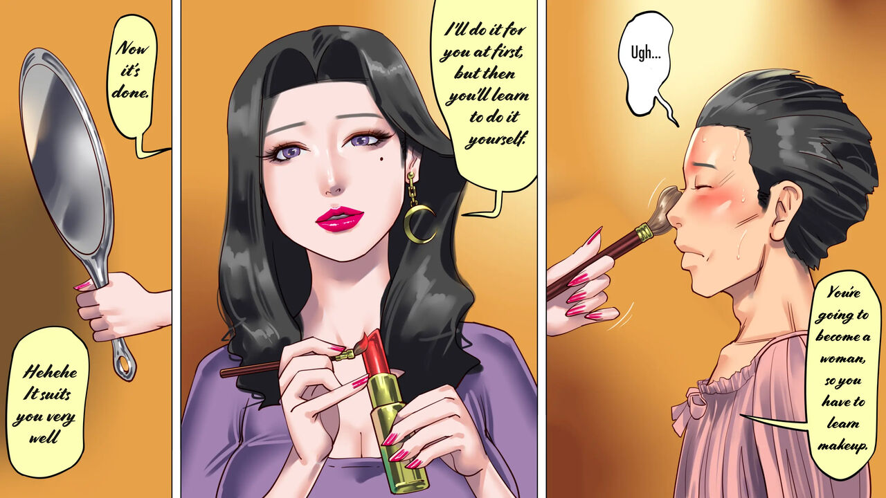 [Naya (Papermania)]I was trapped by my wife and daughter and turned into a cross-dressing masochist Page 16