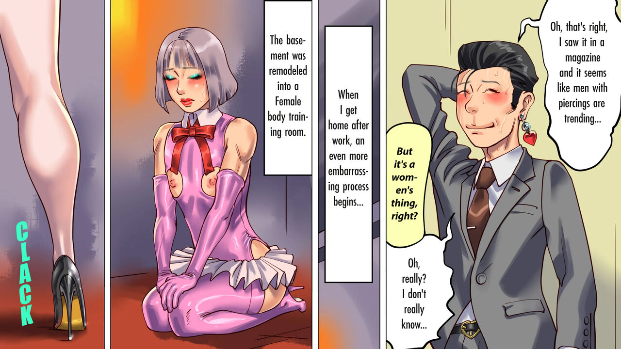 [Naya (Papermania)]I was trapped by my wife and daughter and turned into a cross-dressing masochist Page 19