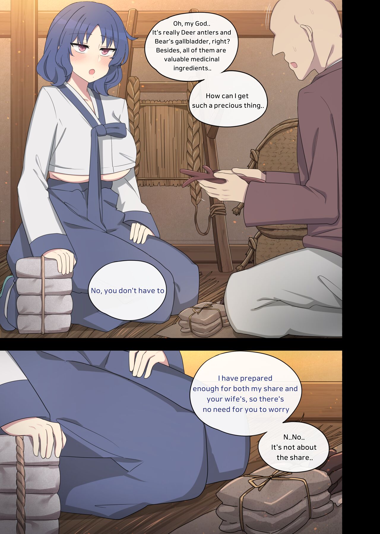 [poyeop]The swallow that repaid a favor 1-2[English] [Decensored] Page 66