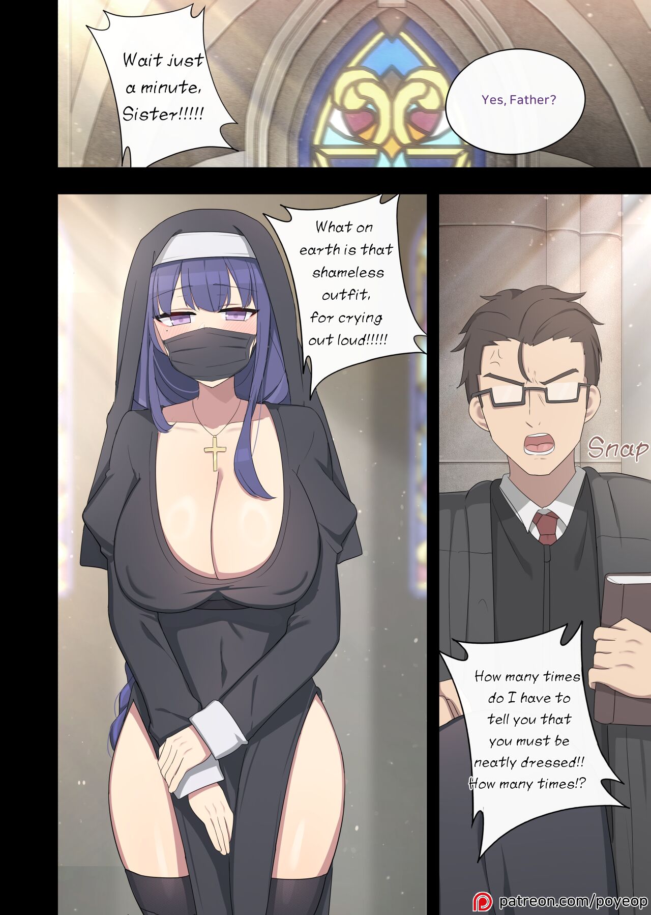 [poyeop]Novice Nun Raiden 1-2[English] Page 1