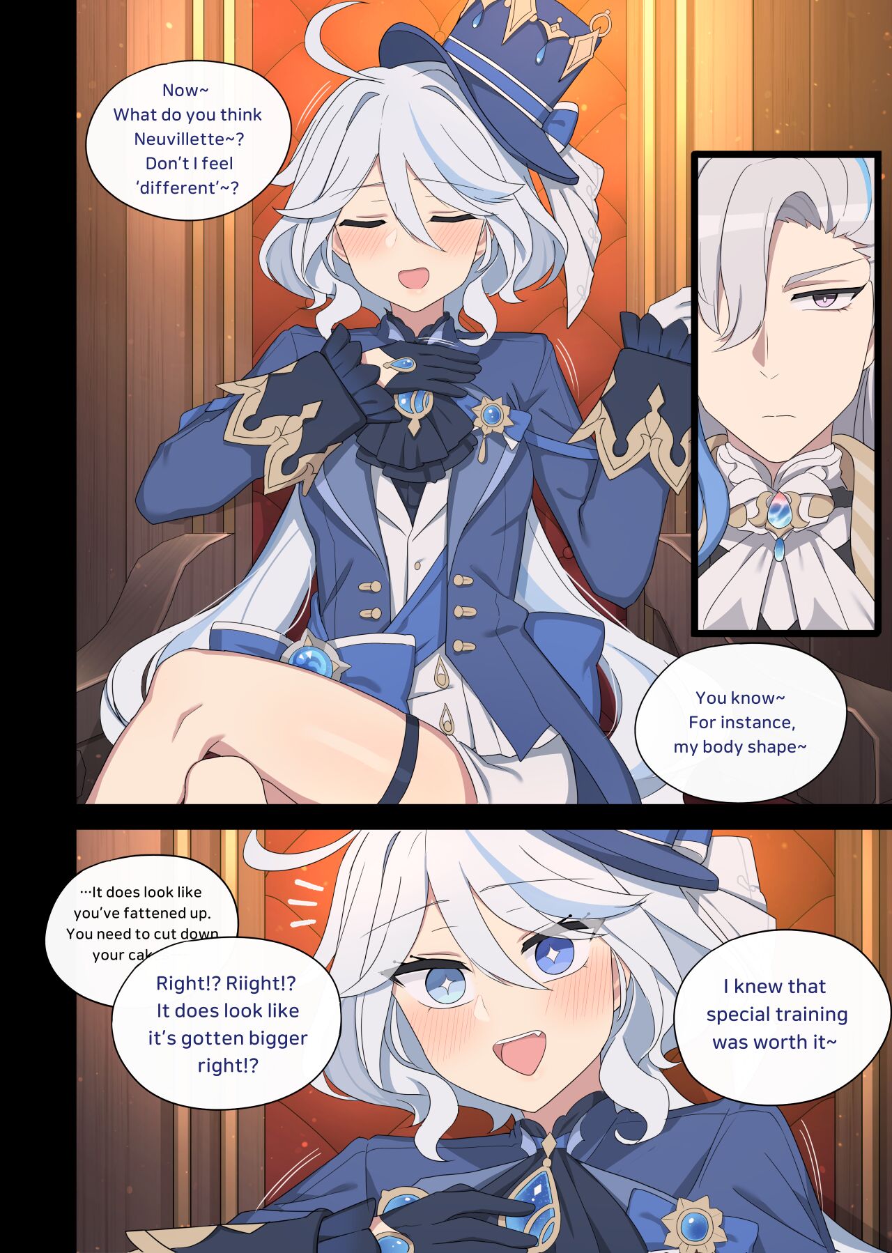 [poyeop]Furina 1-2(Genshin Impact) [English] [Decensored] Page 47