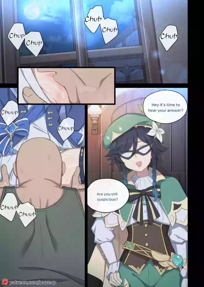 [poyeop]Furina 1-2(Genshin Impact) [English] [Decensored]
