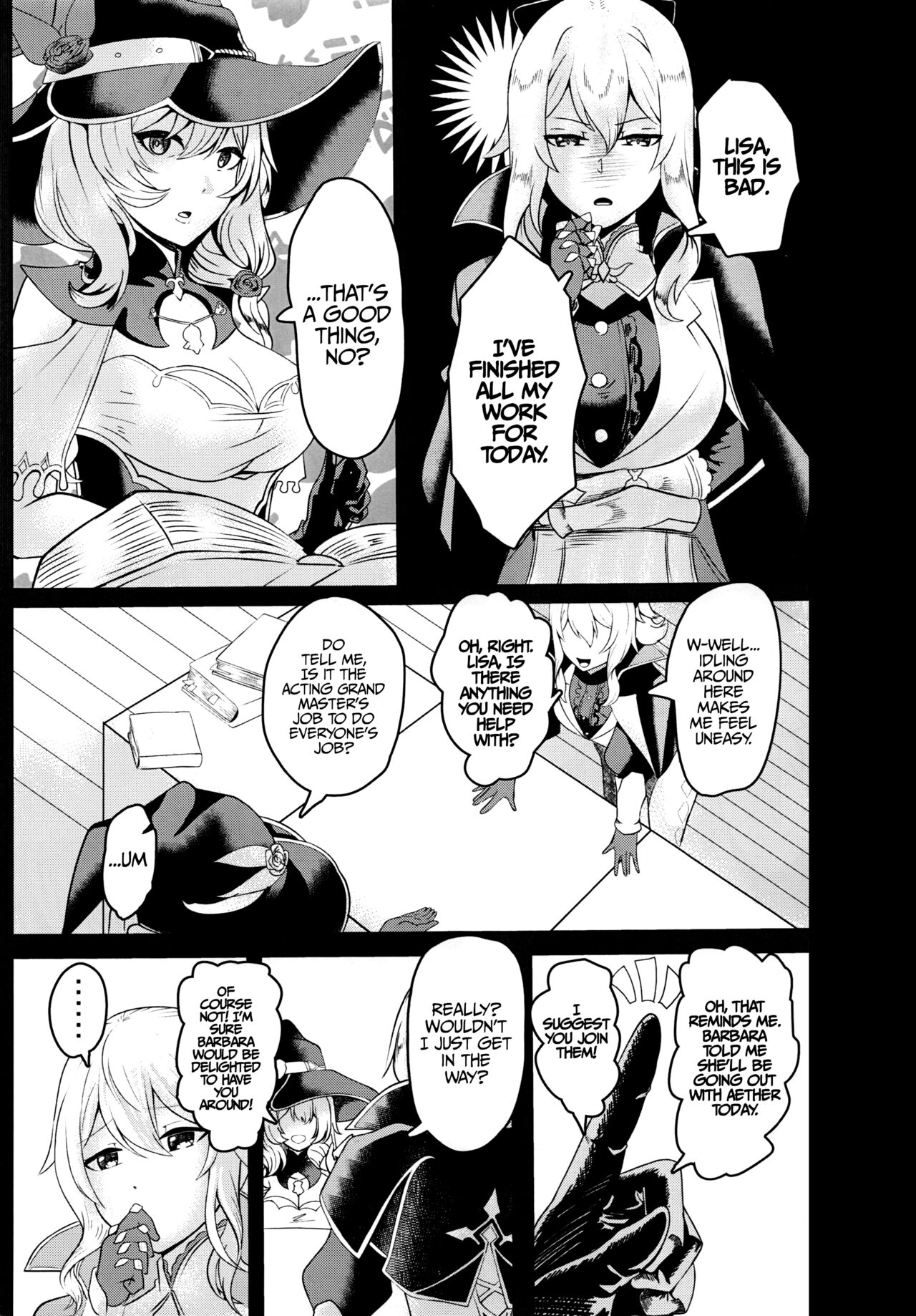 (C100) [Silver Coin (Maxwell)]Sisterly Love(Genshin Impact) [English] [LunaticSeibah] Page 6