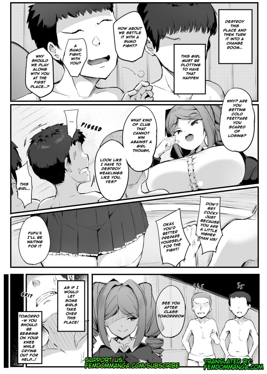 [Atelier Maso (doskoinpo)]Zako Funjatta. | Sumo Clubs defeat(U169) [English] Page 2