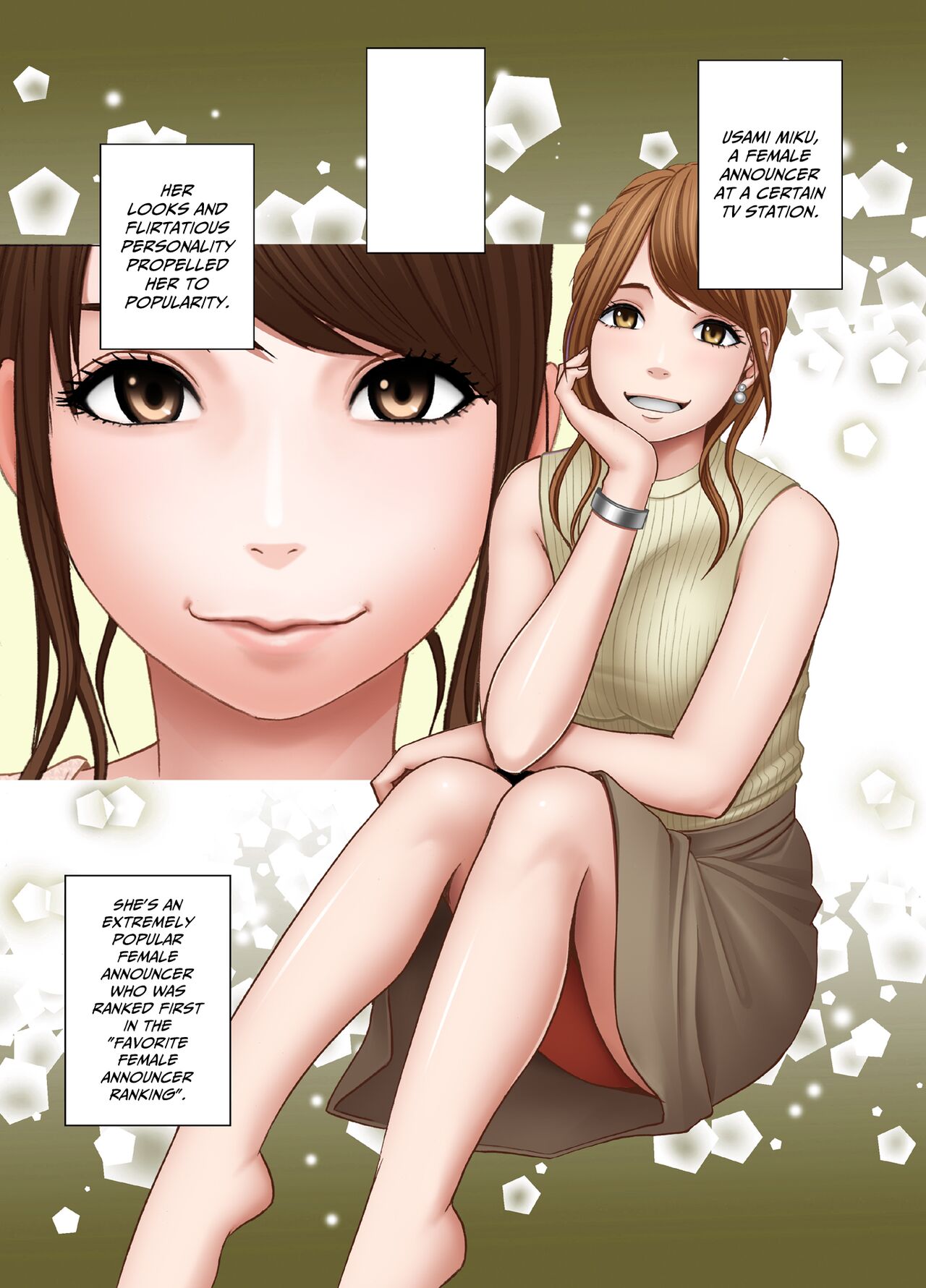 [Crimson]namaiki na jyoshi anaunser ga kakushita AD ni wakaraserareru made[Eng] Page 2