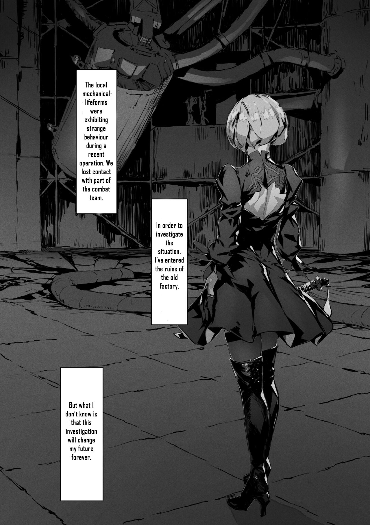[Tyrant]2B In Trouble Part 1-6(NieR:Automata) Page 1
