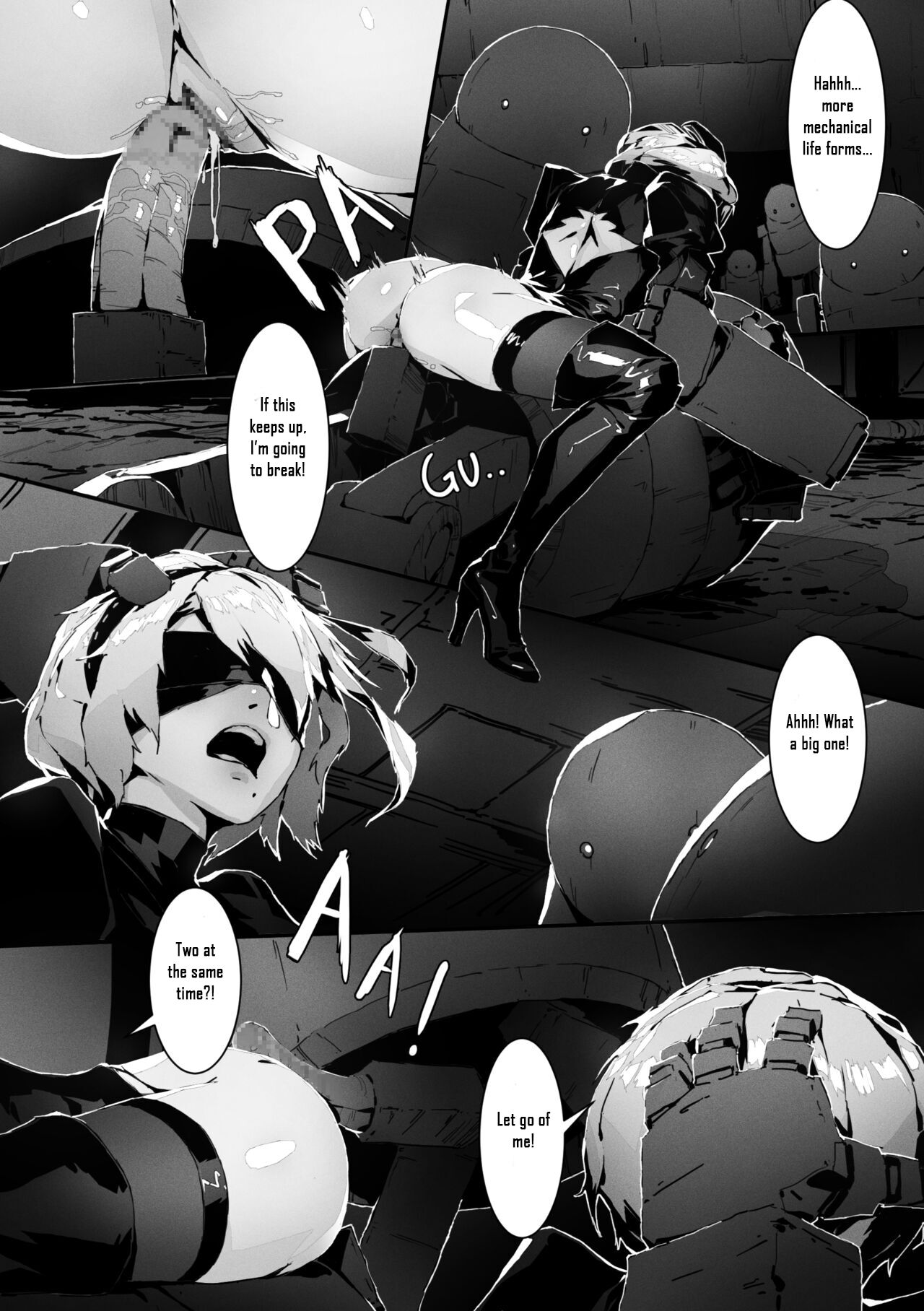 [Tyrant]2B In Trouble Part 1-6(NieR:Automata) Page 18