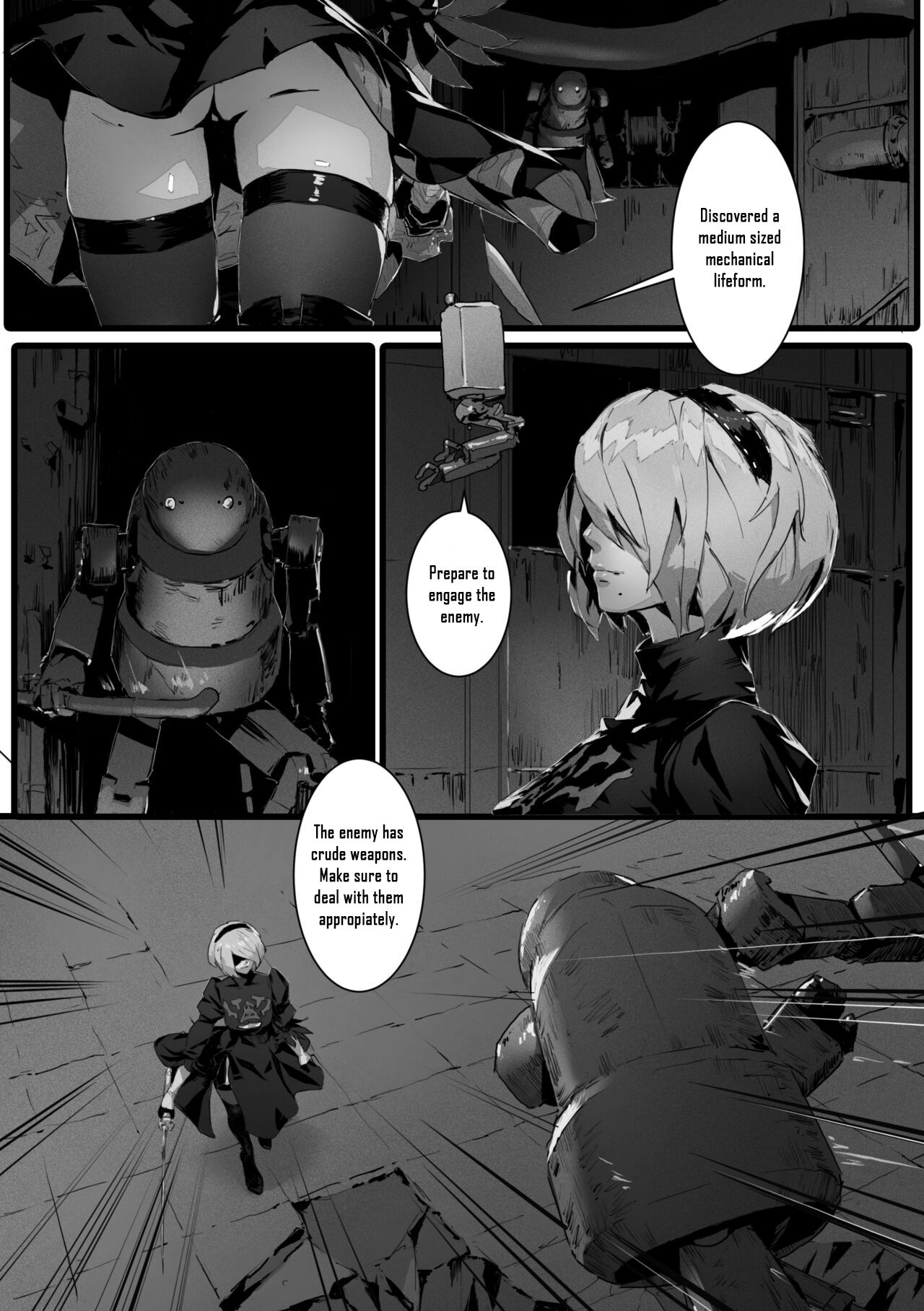 [Tyrant]2B In Trouble Part 1-6(NieR:Automata) Page 2