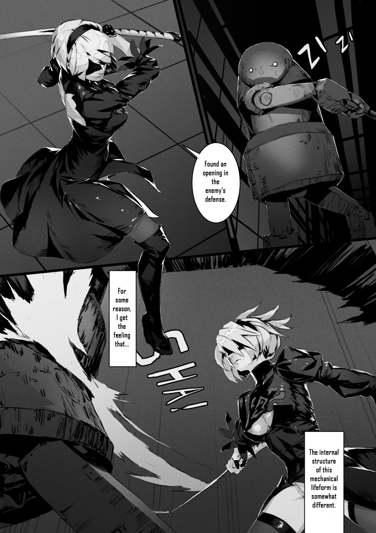[Tyrant]2B In Trouble Part 1-6(NieR:Automata) Page 4
