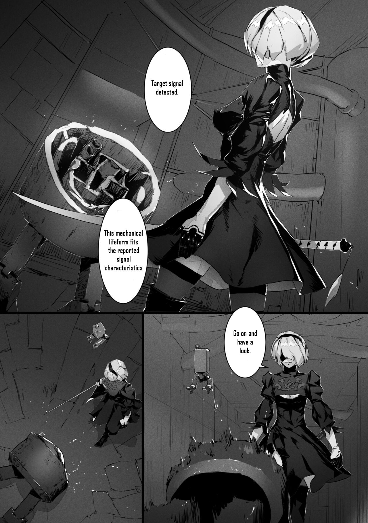 [Tyrant]2B In Trouble Part 1-6(NieR:Automata) Page 5