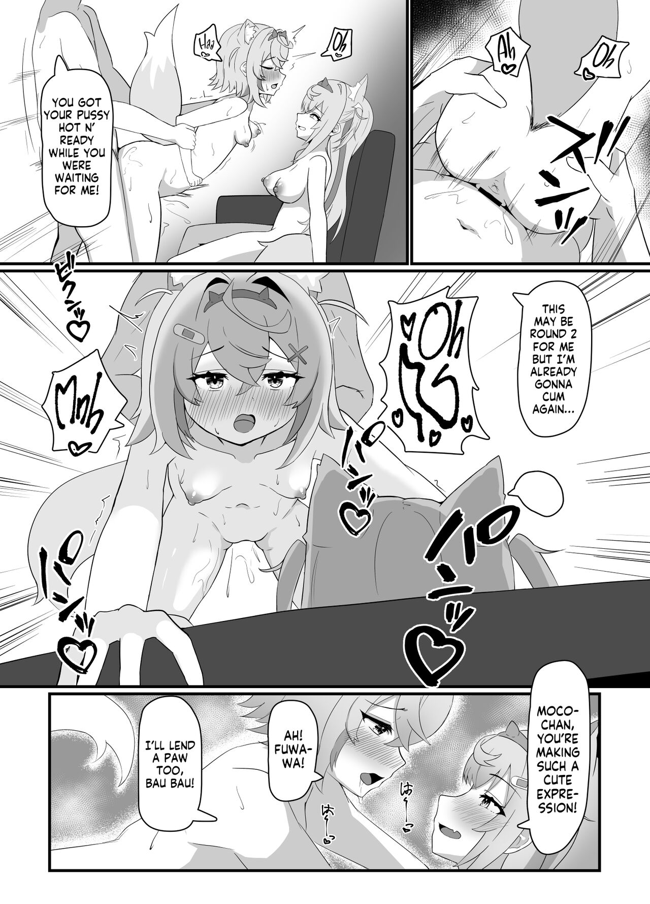 [OTN Kokoku (Kotaro OTN)]FWMC Icha Love SEX | Lovey Dovey Sex with FWMC[English] [flash11] [Digital] Page 12