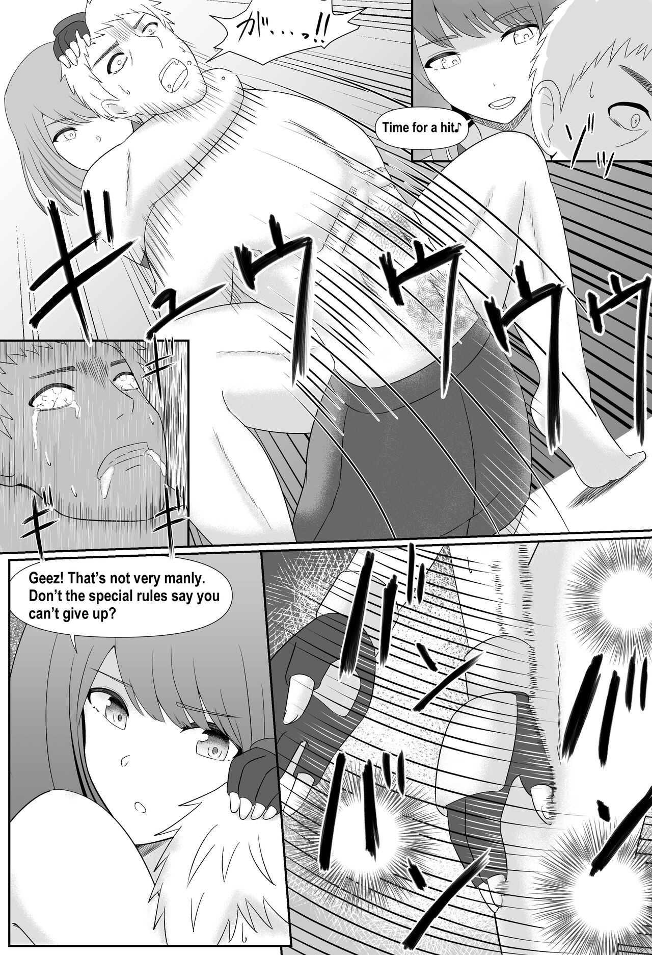 [The Nation of Head Scissors, Vaioomaru]Taiman! I Can't Let Megumi Beat Me! Page 11