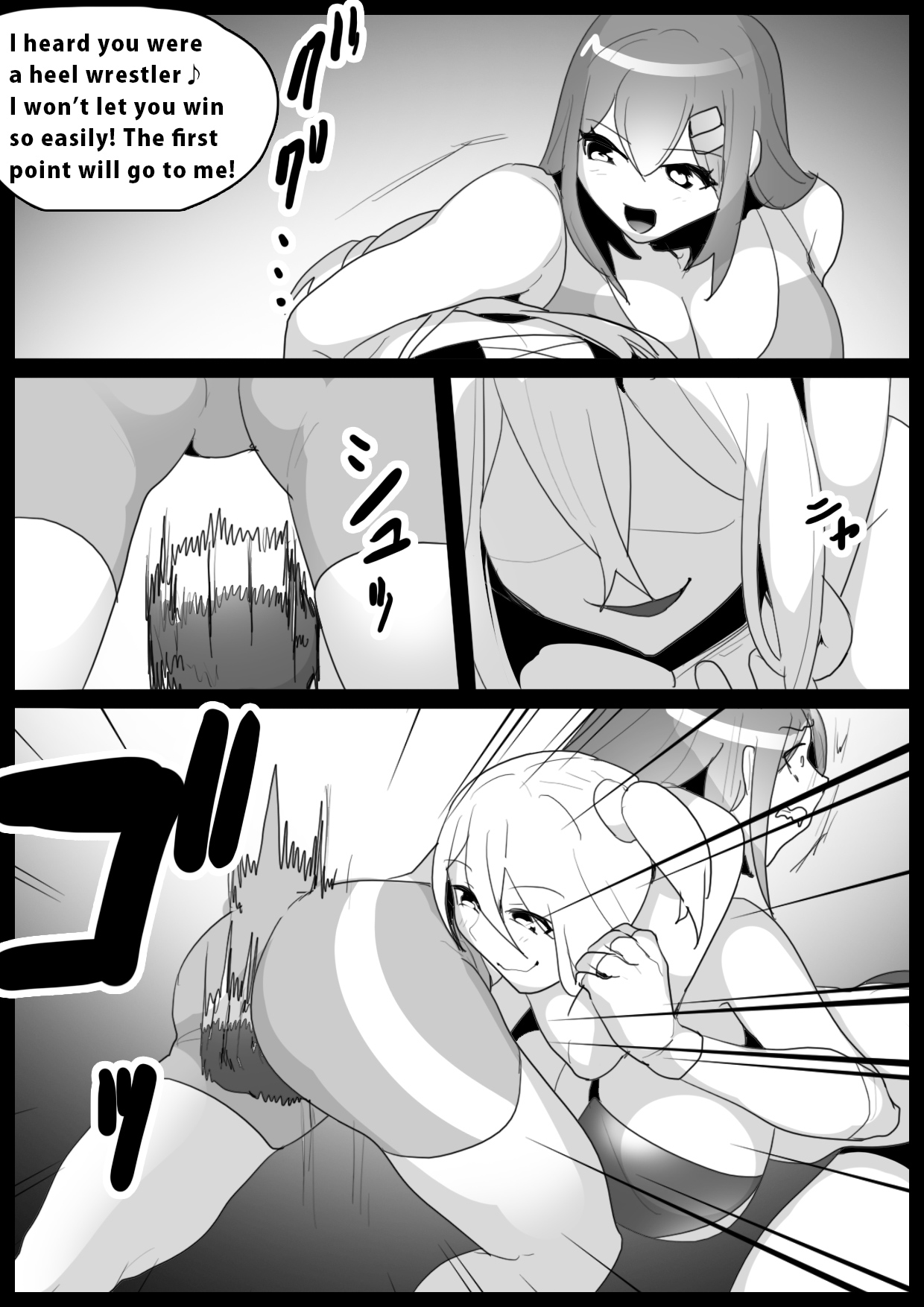 [The Nation of Head Scissors, Toppogi]Girls Beat! Plus - Yuuna Hiiragi vs Saki Page 5