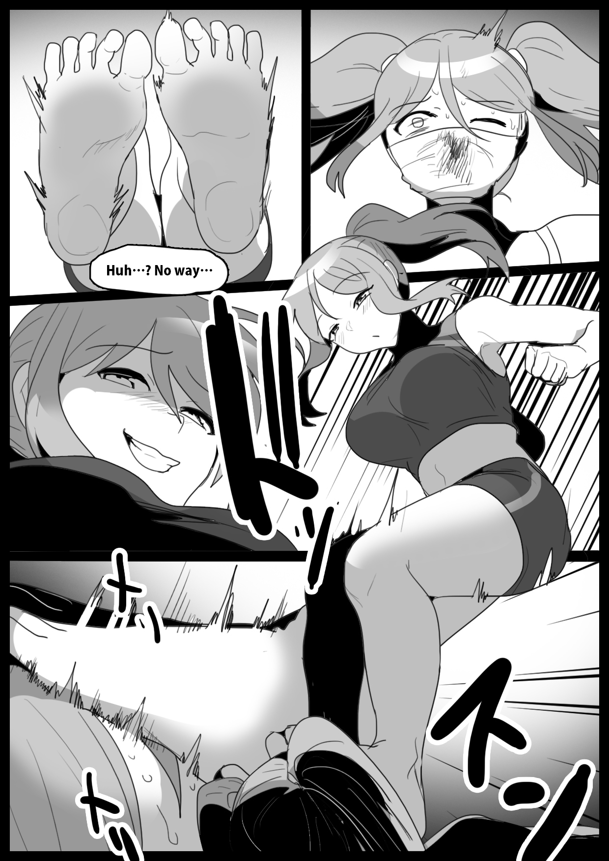 [The Nation of Head Scissors, Toppogi]Girls Beat! Plus Moe vs Rie Page 14