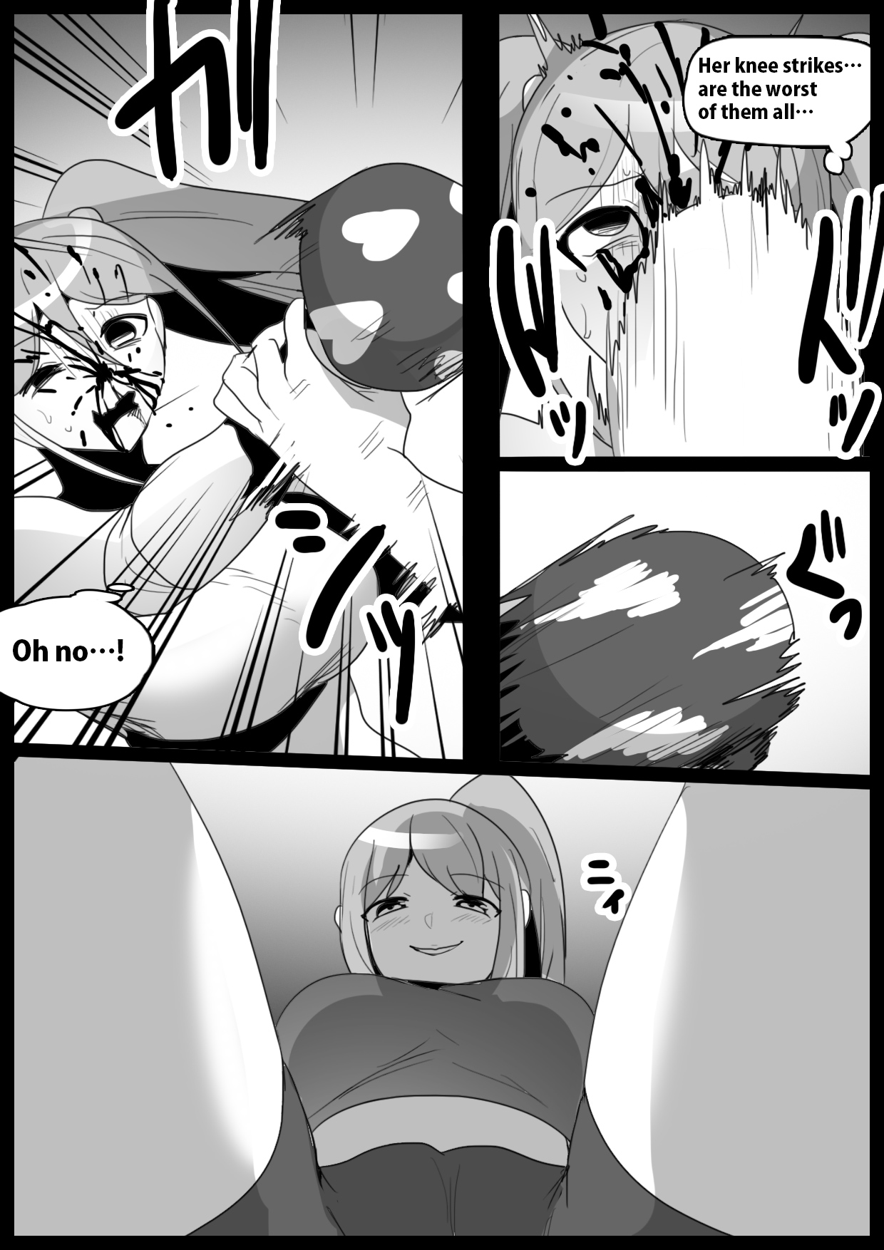 [The Nation of Head Scissors, Toppogi]Girls Beat! Plus Moe vs Rie Page 9