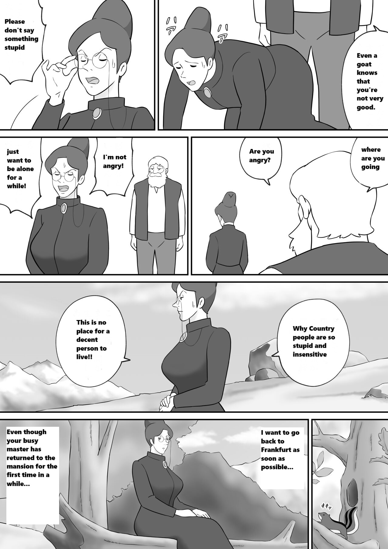 [Tokunaga Poosaku]Frankfurt no Jukujo Rottenmayer | Milf Rottenmayer In Frankfurt(Alps no Shoujo Heidi) [English] Page 4