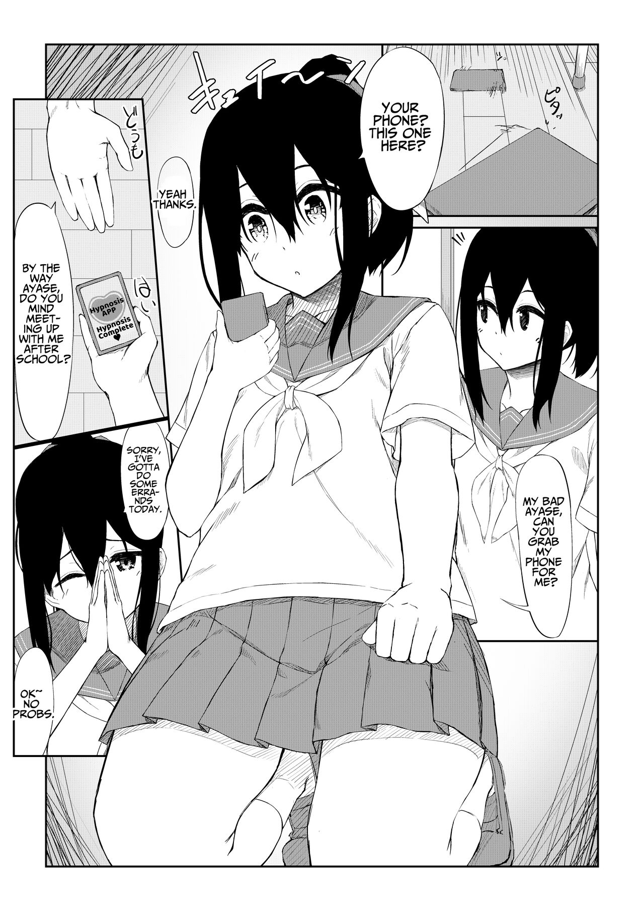 [Rokuchounome (Olive)]JK Saimin Ayase wa Ore no Seidorei | JK Ayase Is My Sex Slave[English] [Penguin Piper] Page 4
