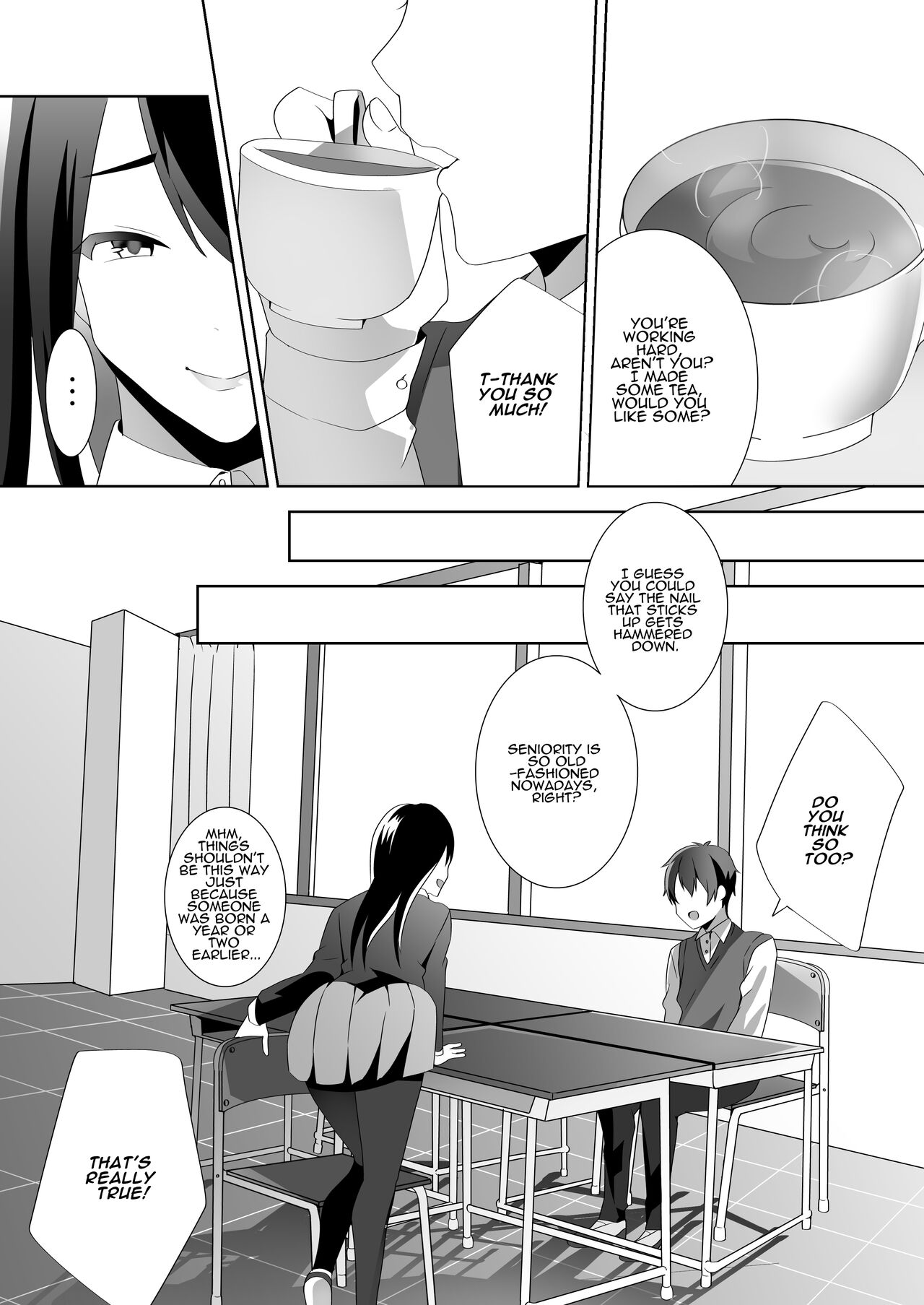 [Blitzkrieg (Himino)]Yasashii Senpai no Amai Wana | The Sweet Snare of a Gentle Senpai[English] [ADTL] Page 12