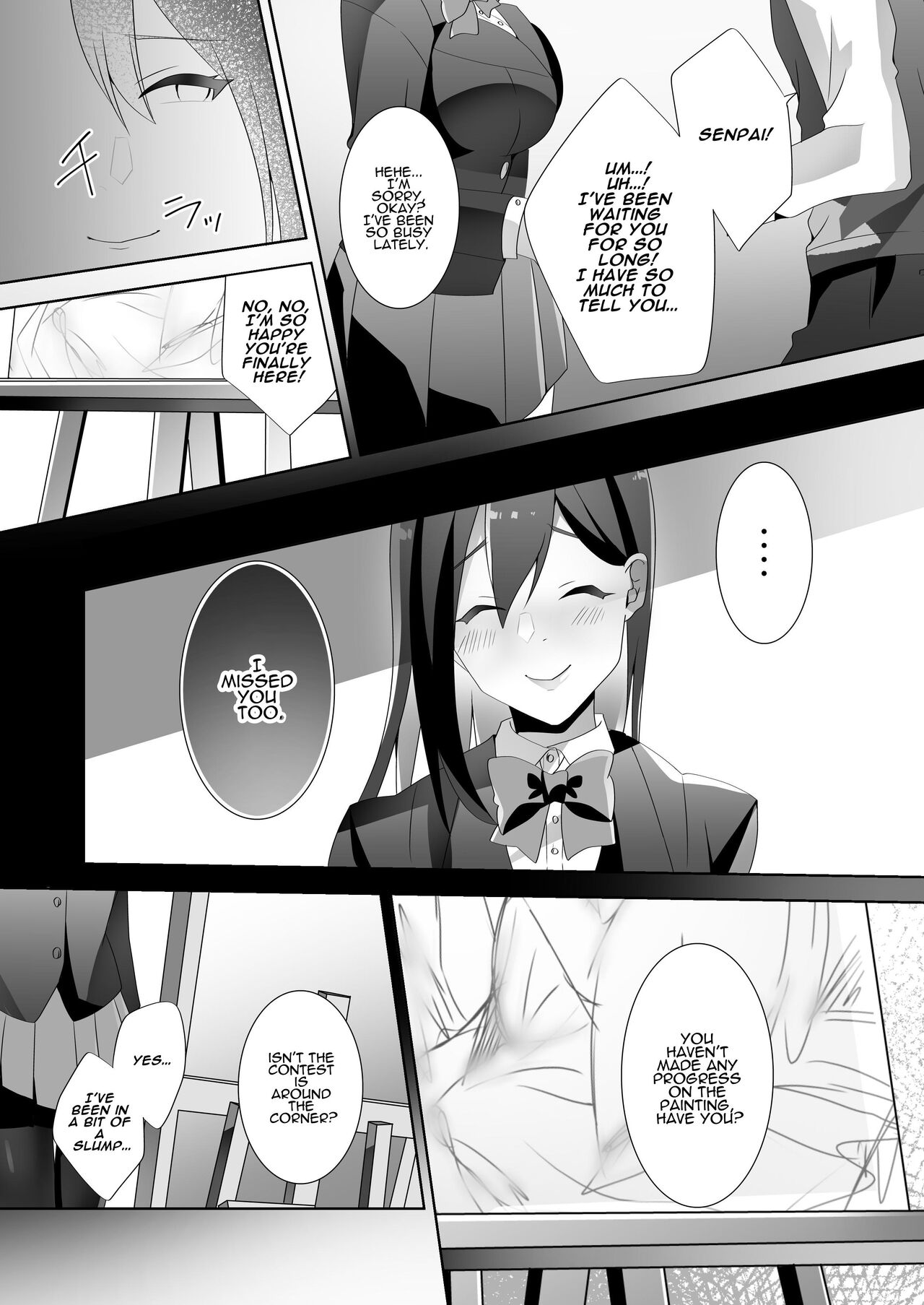 [Blitzkrieg (Himino)]Yasashii Senpai no Amai Wana | The Sweet Snare of a Gentle Senpai[English] [ADTL] Page 34